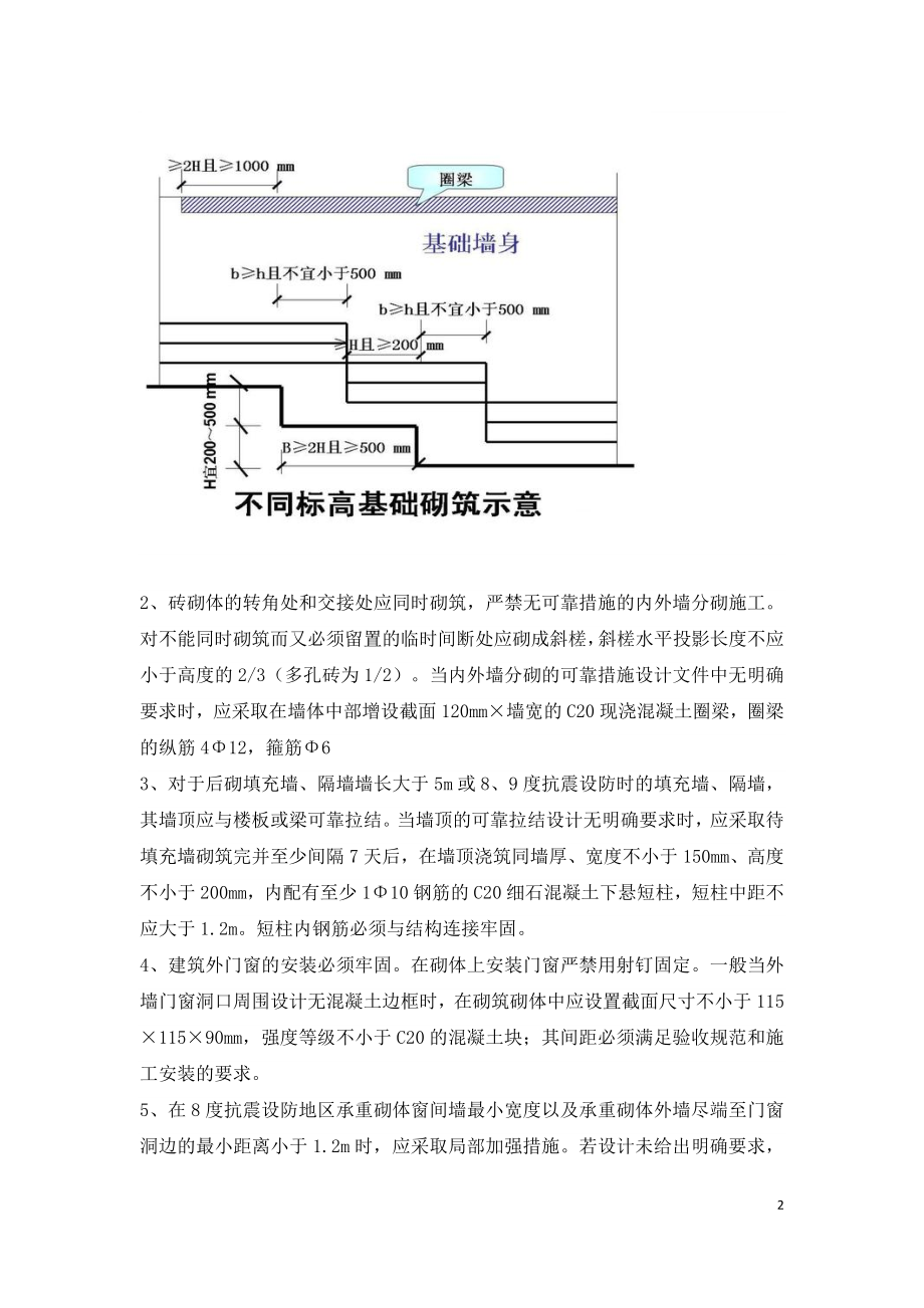 建筑施工规定的强制技术措施内容.docx_第2页