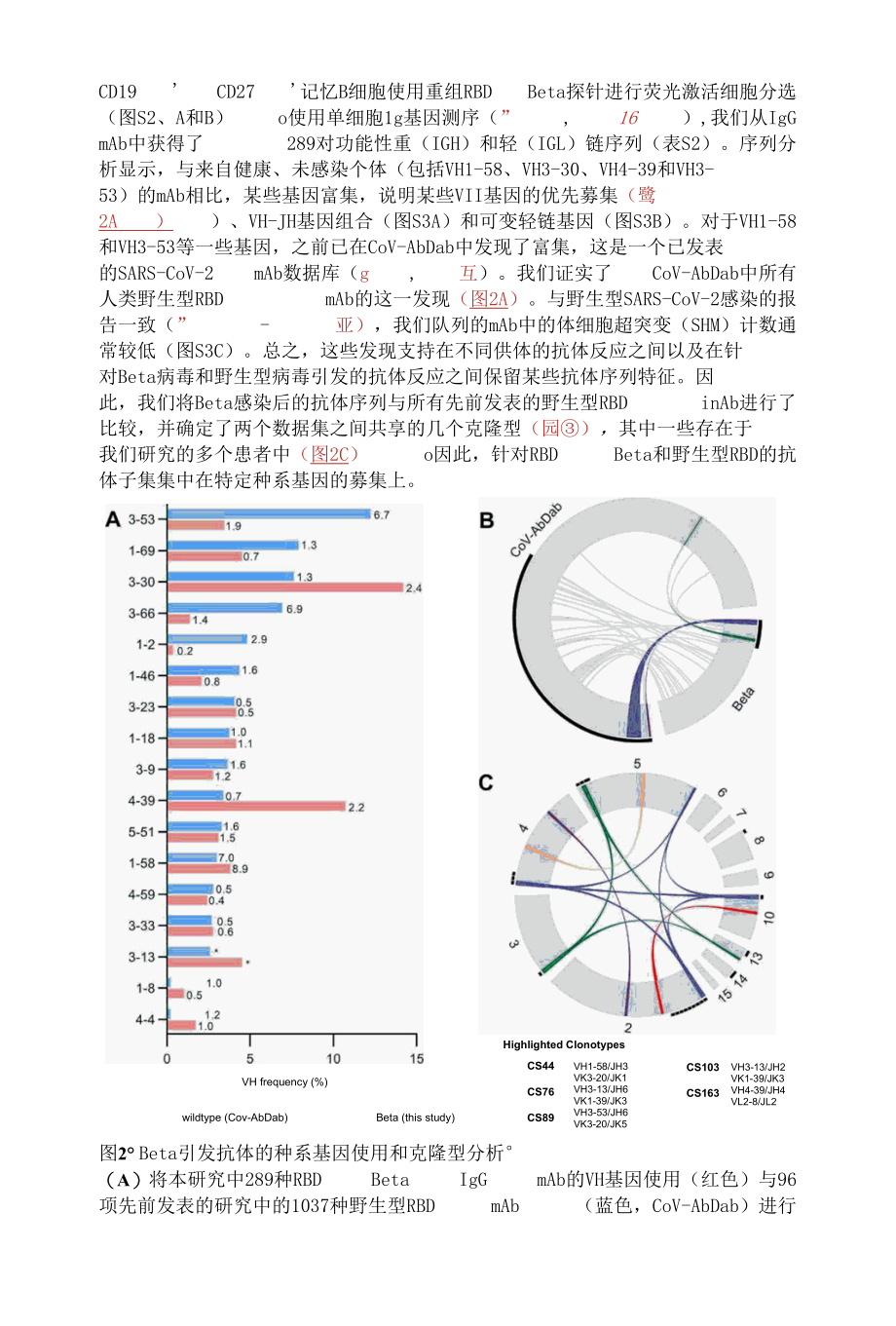 SARS-CoV-2 Beta 变异感染会引发有效的谱系特异性和交叉反应性抗体.docx_第3页