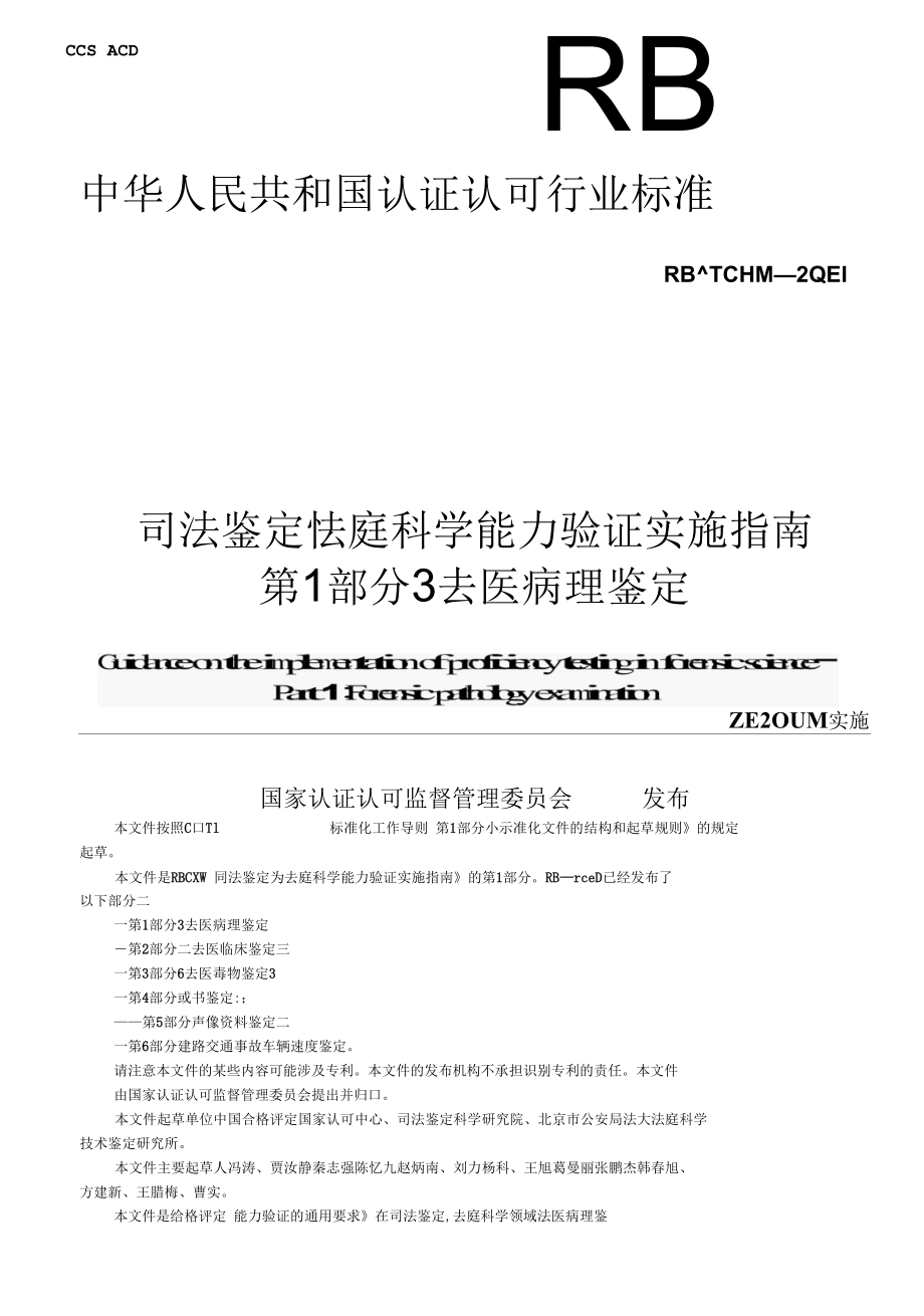 RBT 060.1-2021验证实施指南.docx_第1页