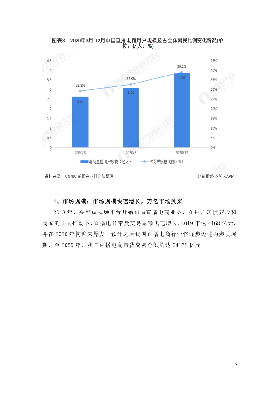 2021年中国直播电商行业市场发展研究报告.doc_第3页