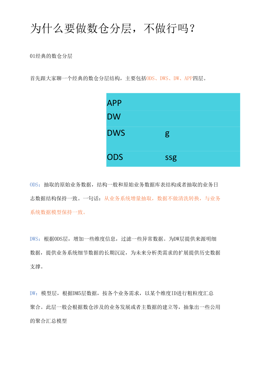 为什么要做数仓分层.docx_第1页