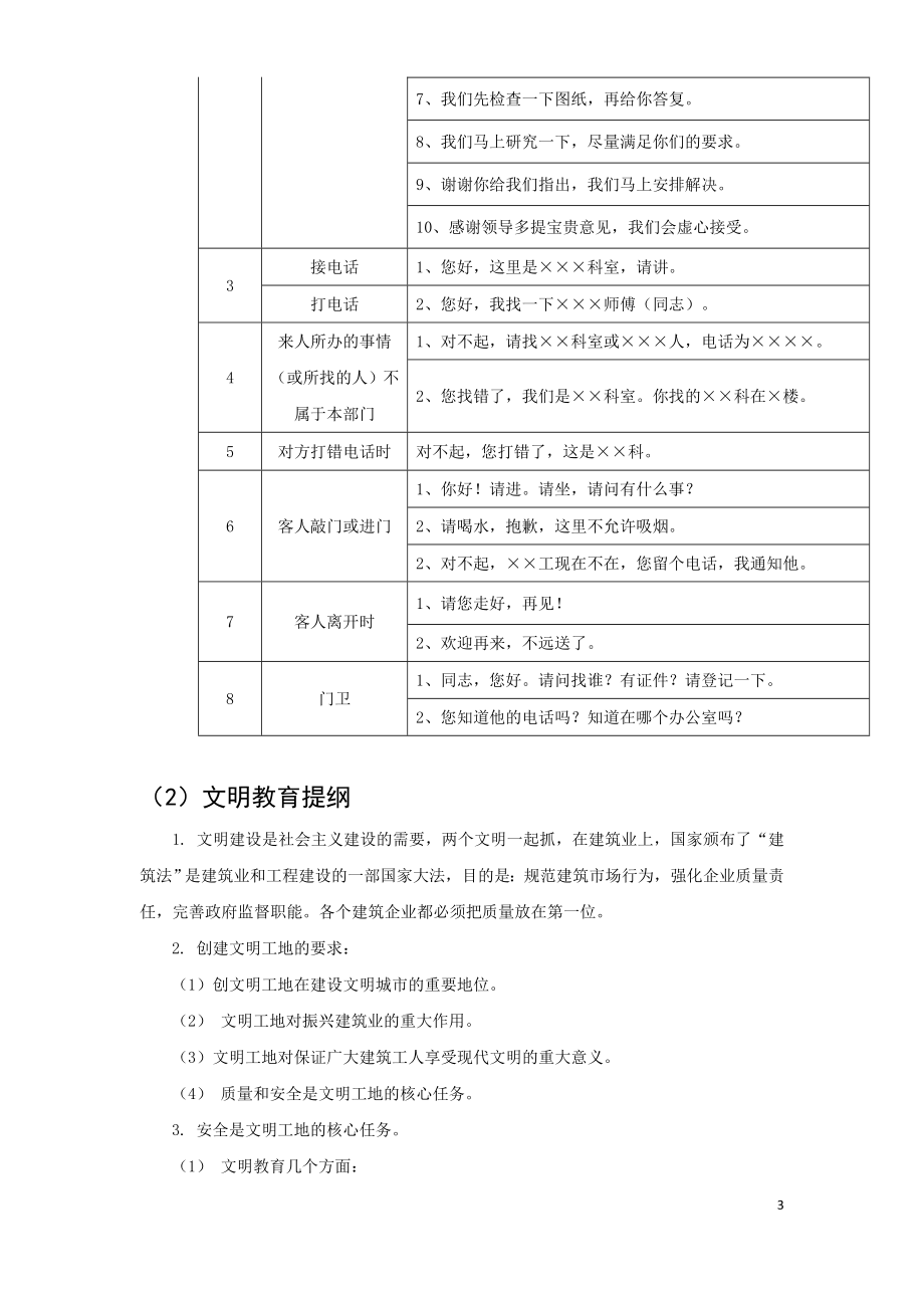 建设工程施工现场营造良好文明氛围管理制度汇总.doc_第3页