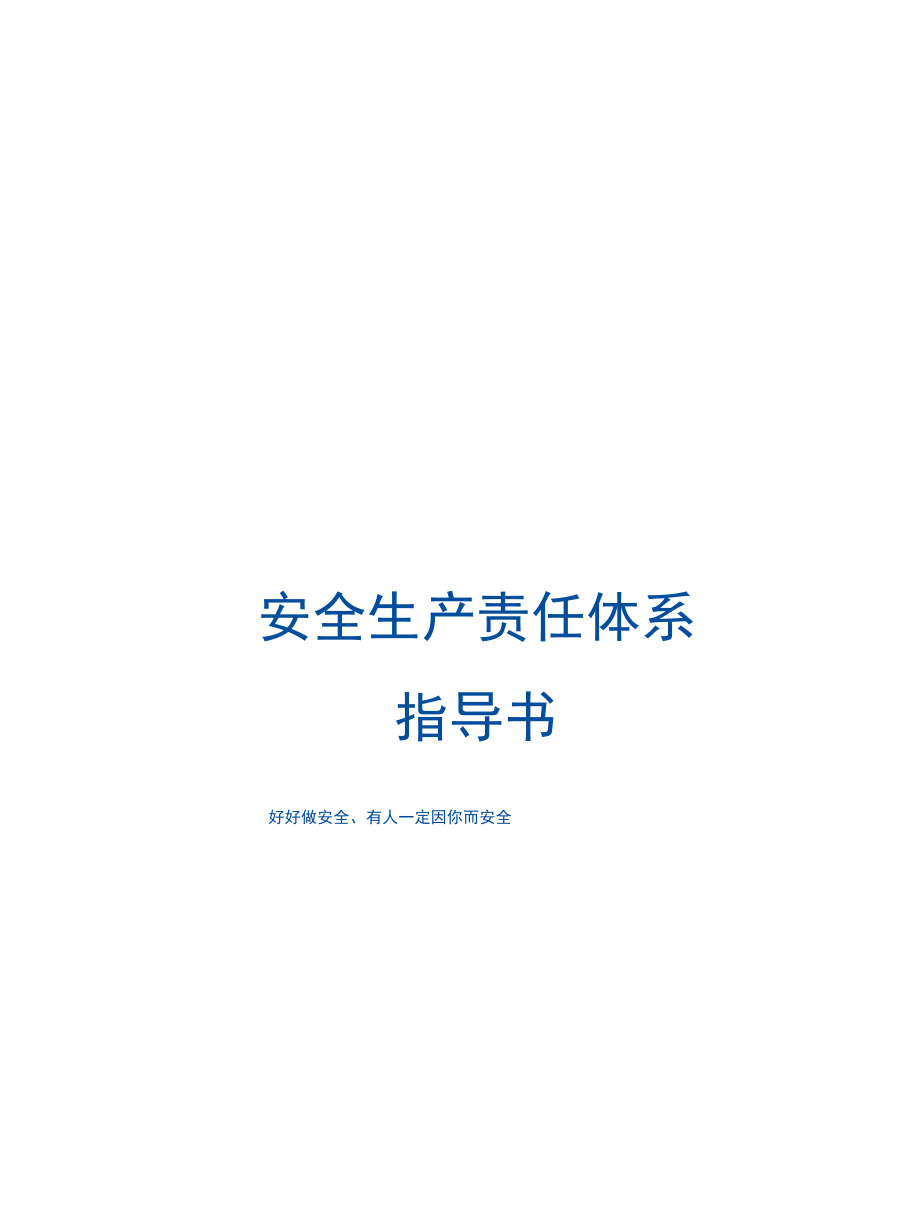 安全生产责任体系建立指导书.docx_第1页