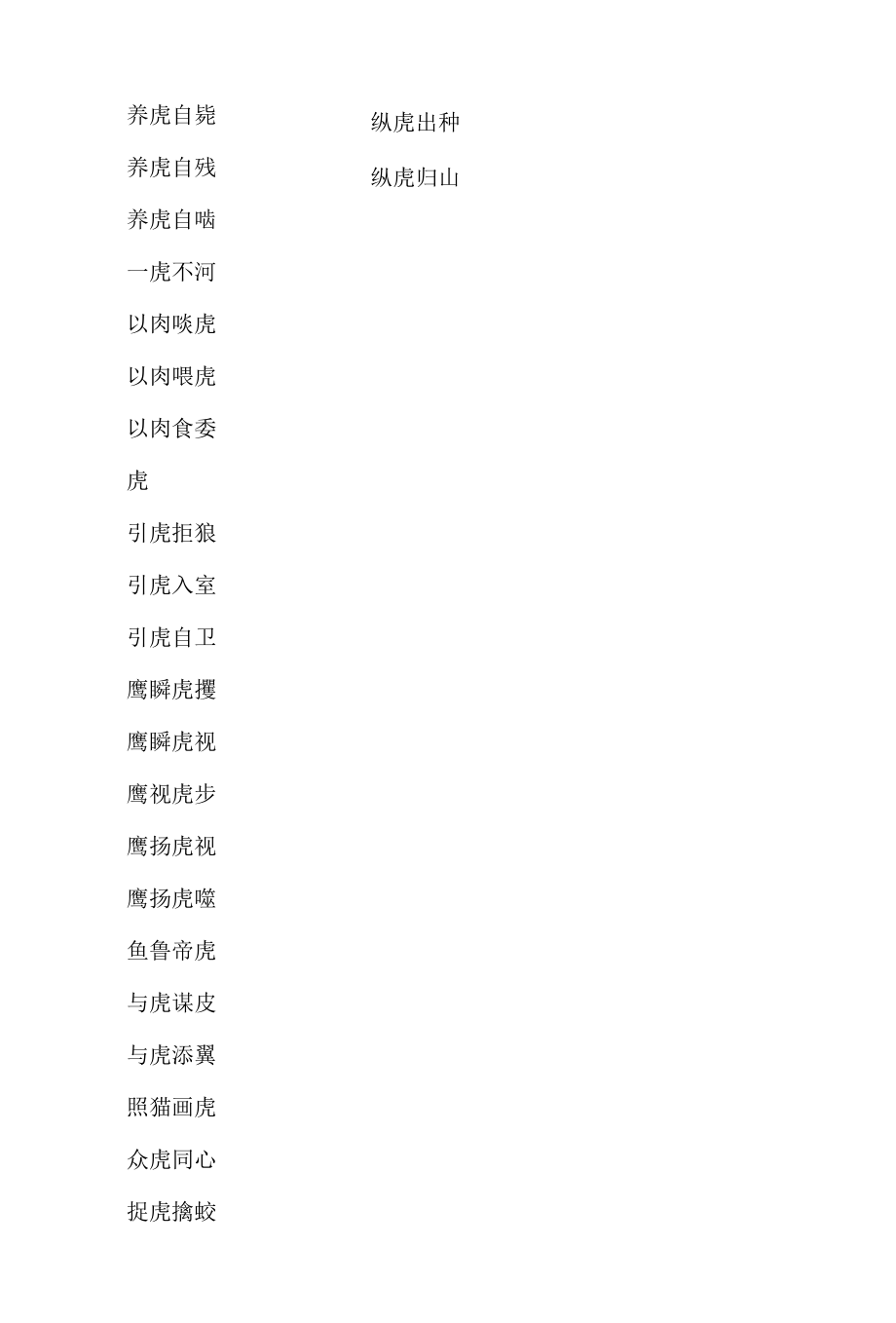 带虎字的四字成语.docx_第3页