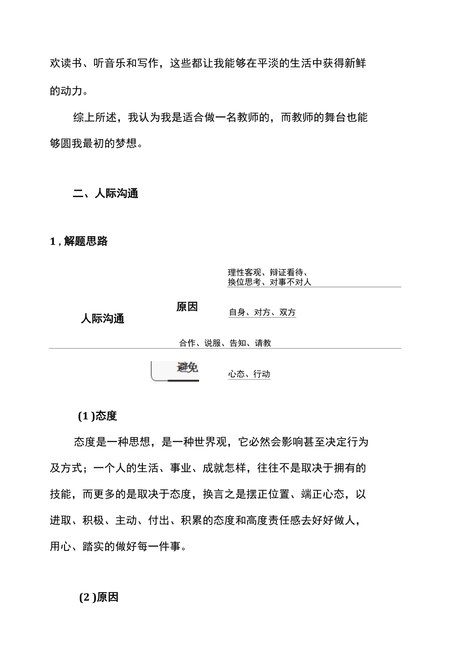 教师资格证考试面试万能模板.docx_第2页