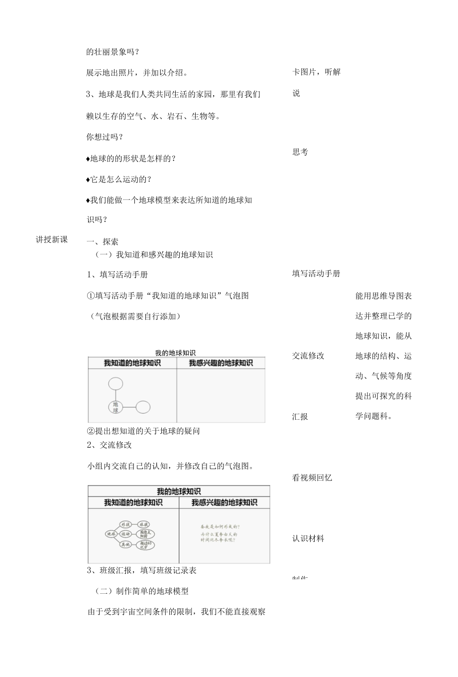 教科版小学科学《2.1我们的地球模型》教学设计.docx_第2页