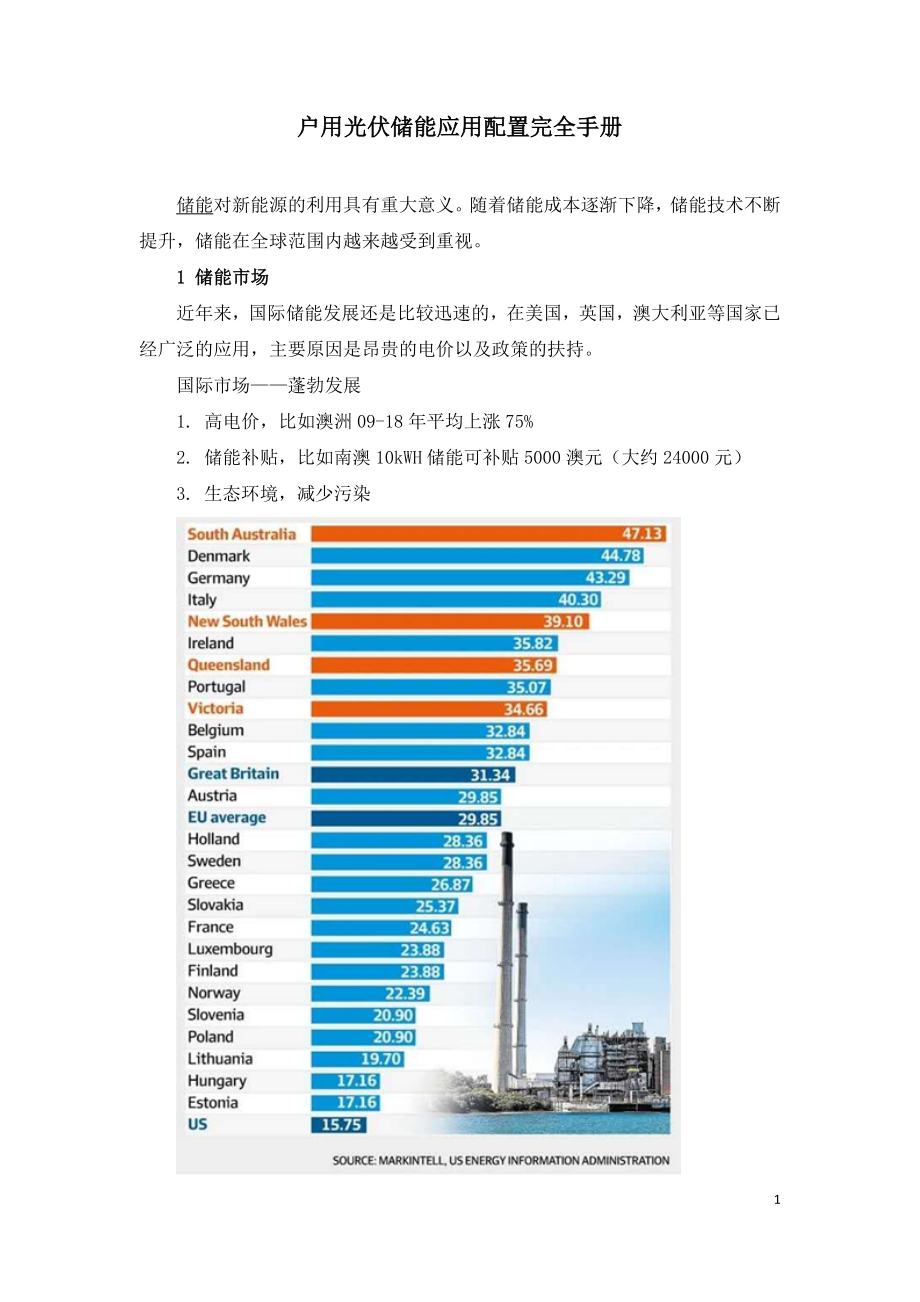 户用光伏储能应用配置完全手册.doc_第1页