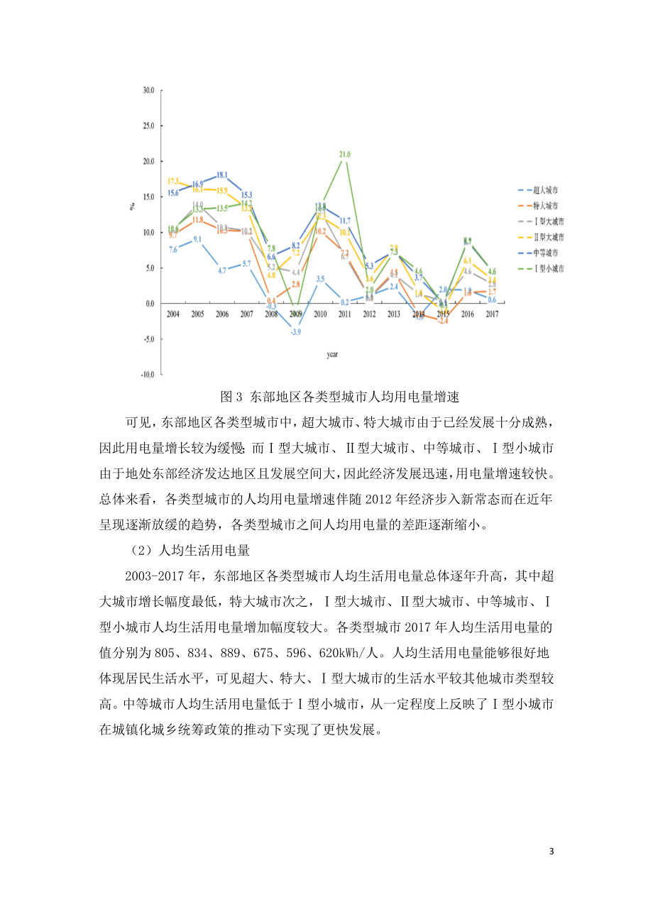 新型城镇化背景下东部城市用电现状分析.doc_第3页