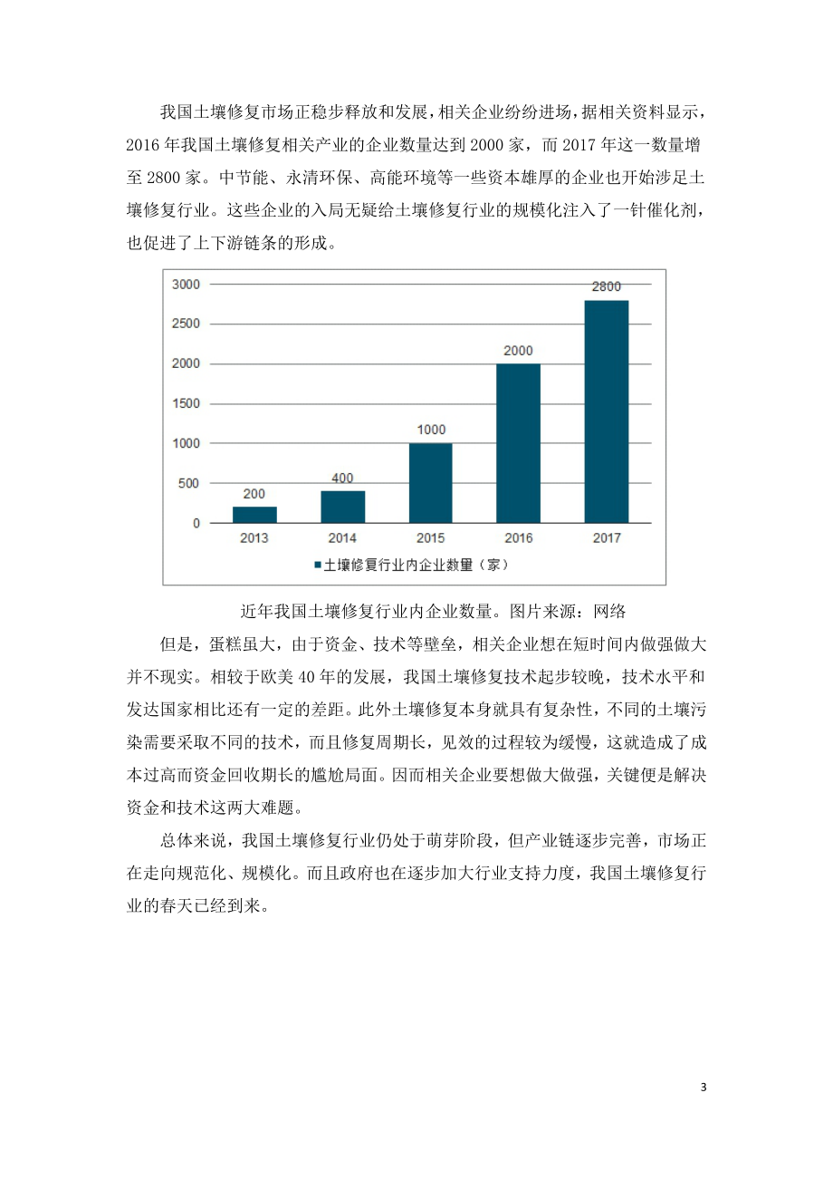 中国土壤修复行业处于萌芽阶段 产业链逐渐完善.doc_第3页