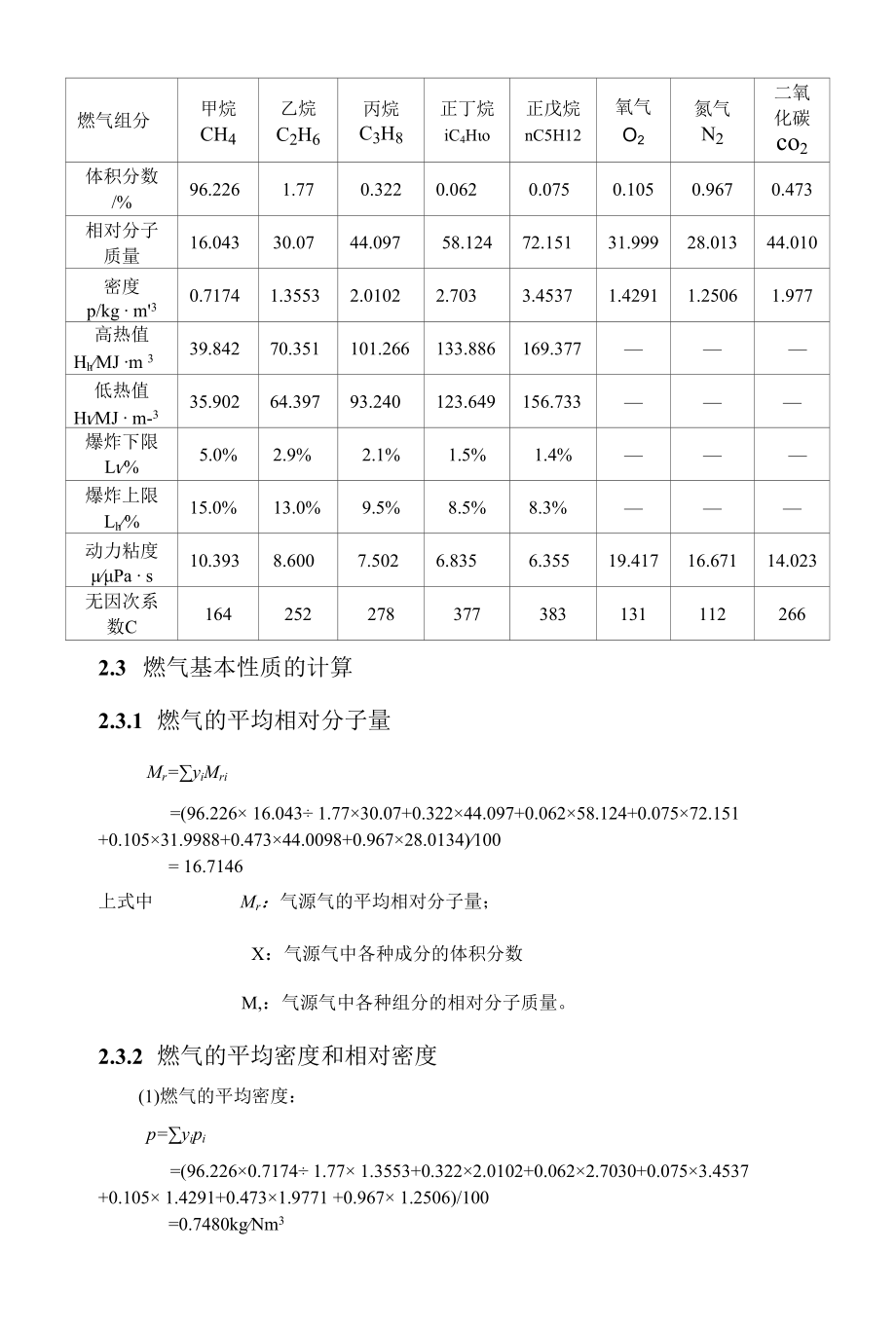 1.燃气气源性质计算.docx_第2页