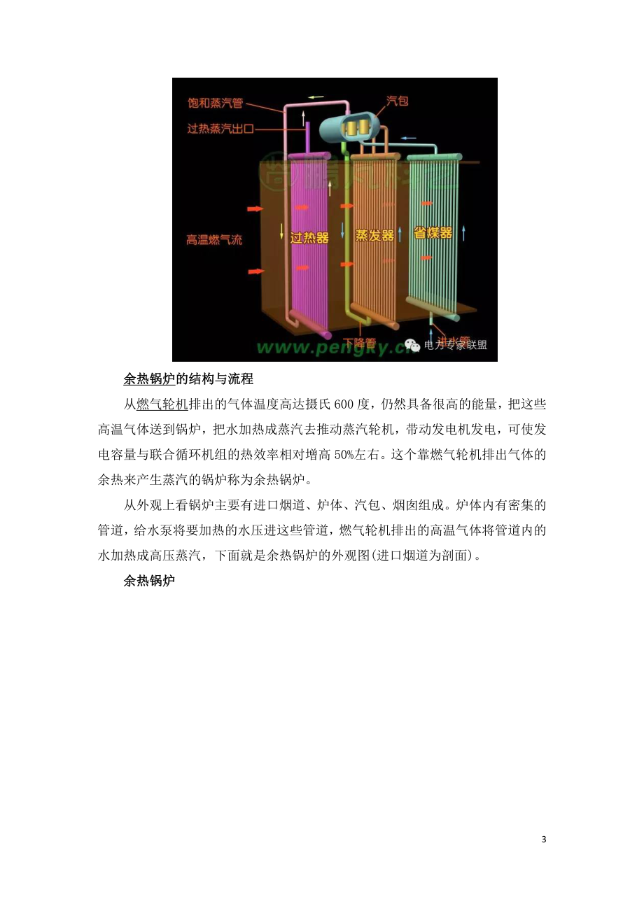 余热锅炉原理锅炉结构与流程.doc_第3页