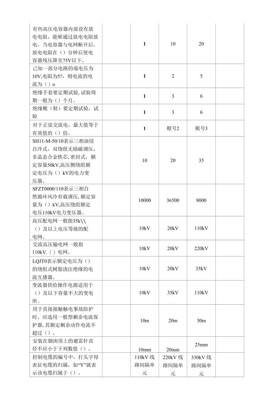 2021年高压电工特种作业题题库汇总.docx_第2页