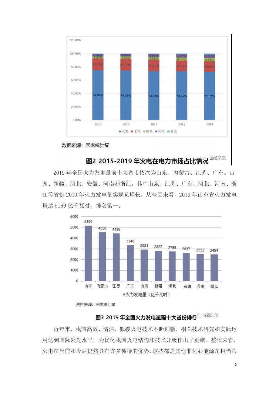 火电行业发展现状和未来趋势分析.doc_第2页