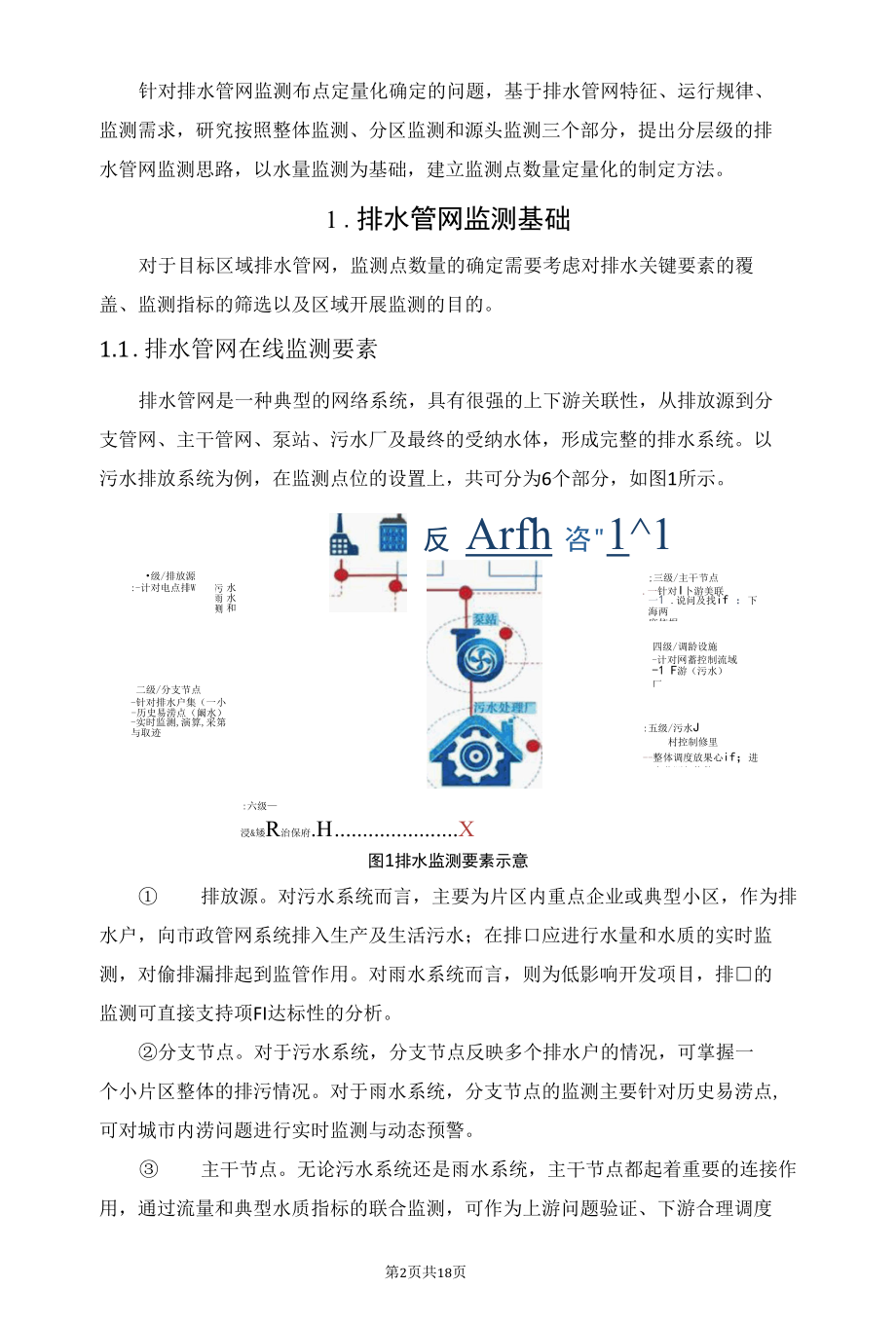 排水管网在线监测布点数量的确定.docx_第2页