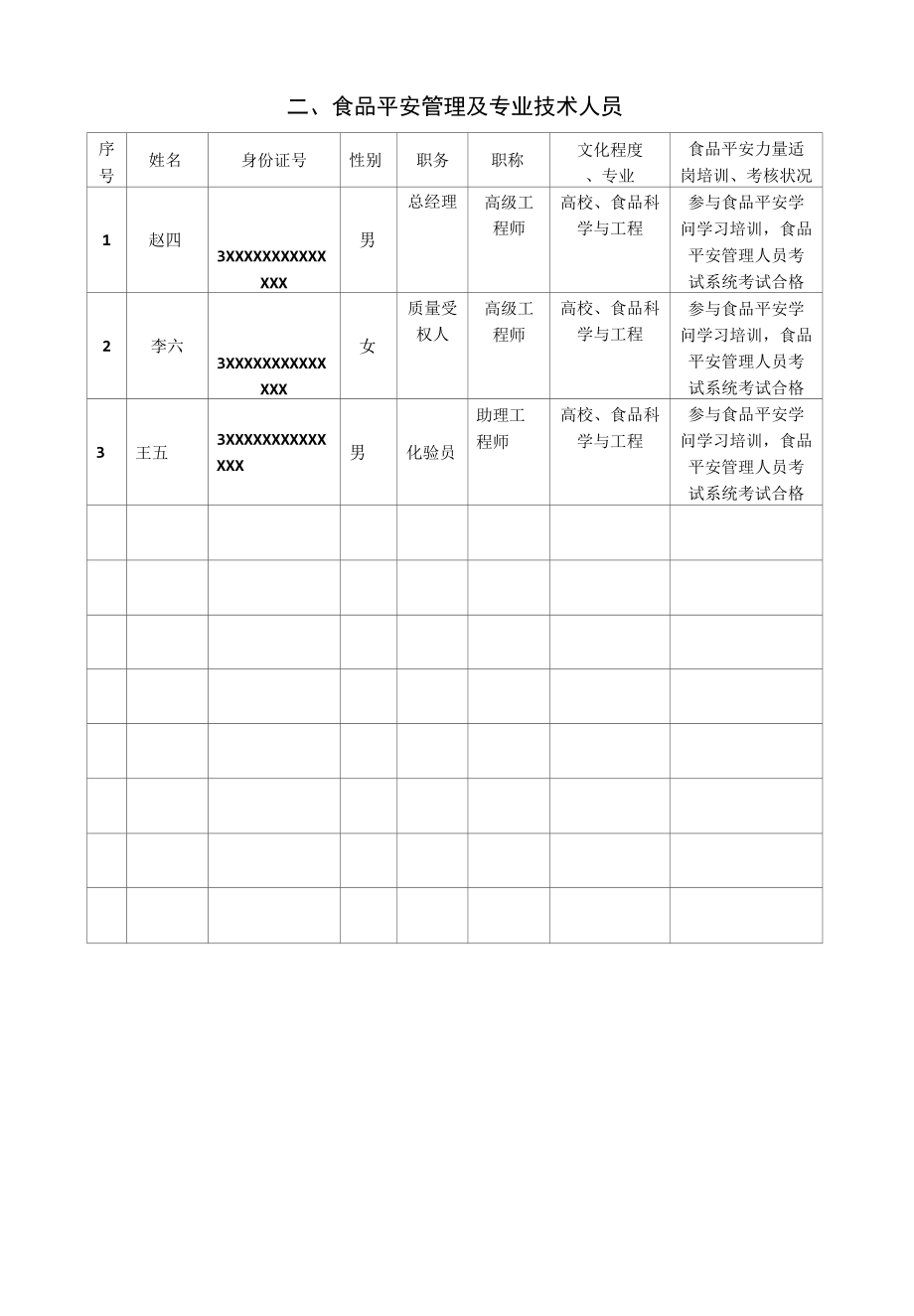 最新版食品生产许可SC申请书示范文本.docx_第3页