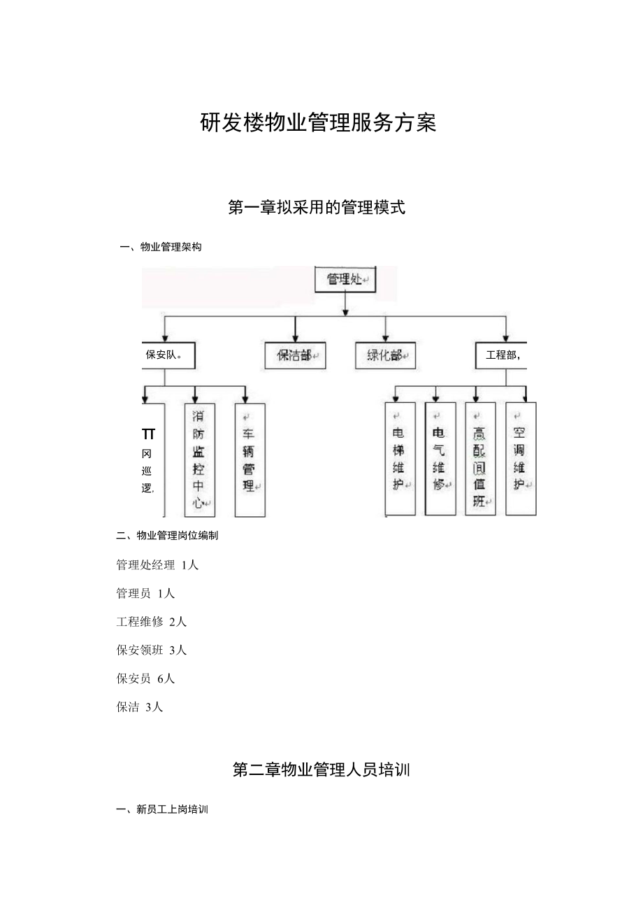 研发楼物业管理服务方案.docx_第1页