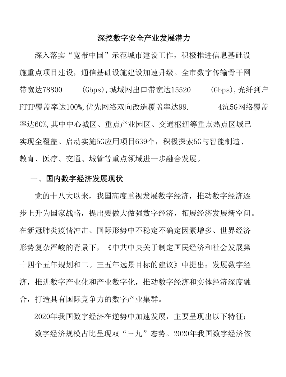 深挖数字安全产业发展潜力.docx_第1页