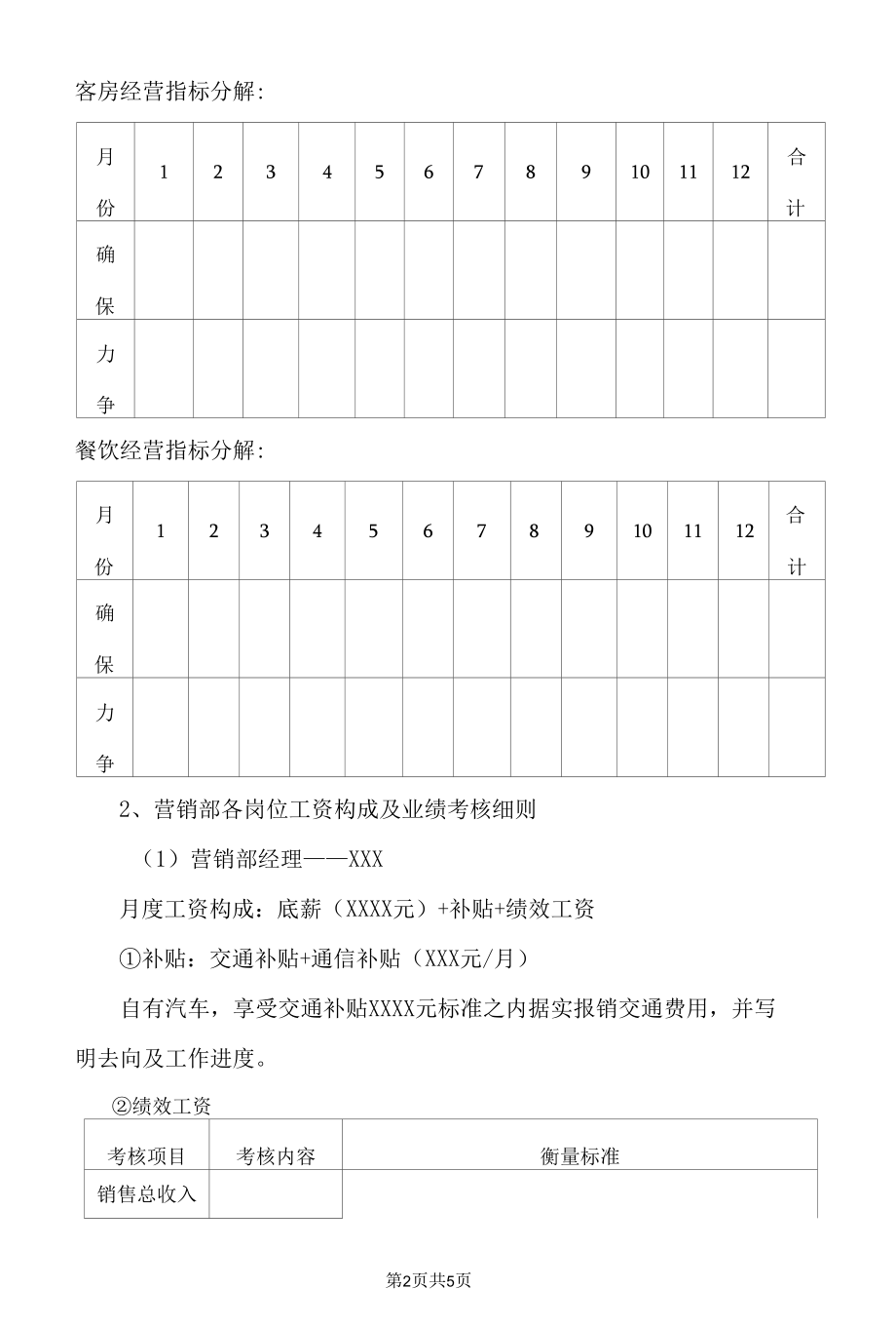 营销部绩效考核方案.docx_第2页