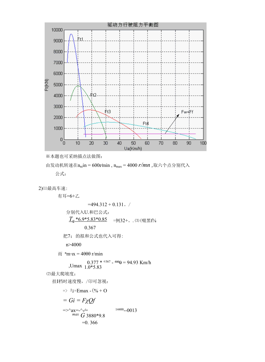 汽车理论课后习题答案(免费版) (2).docx_第2页