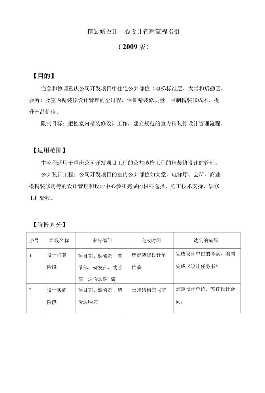 龙湖精装修工程设计中心设计管理流程指引.docx_第1页