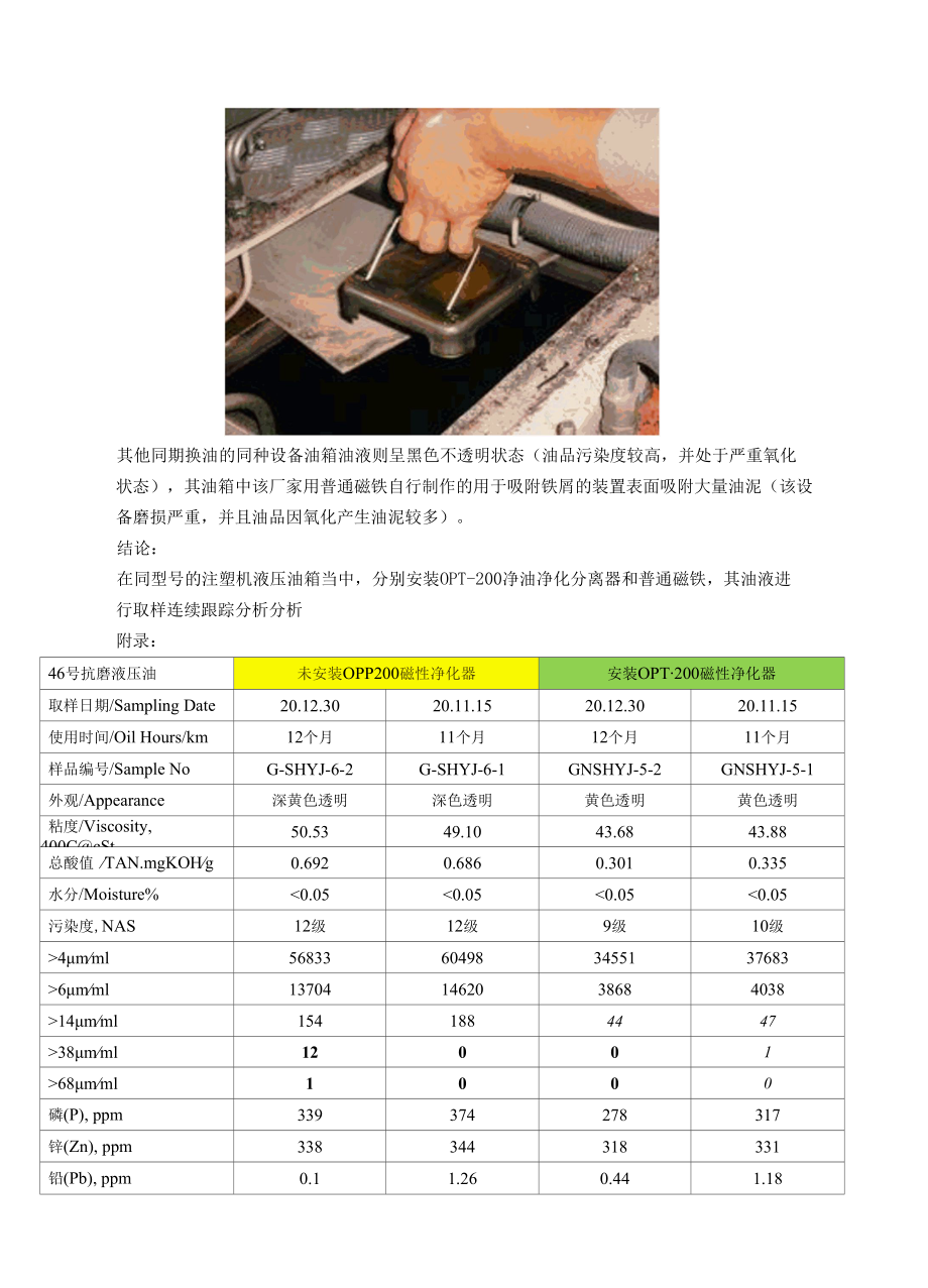 注塑机液压站液压油净化案例.docx_第2页