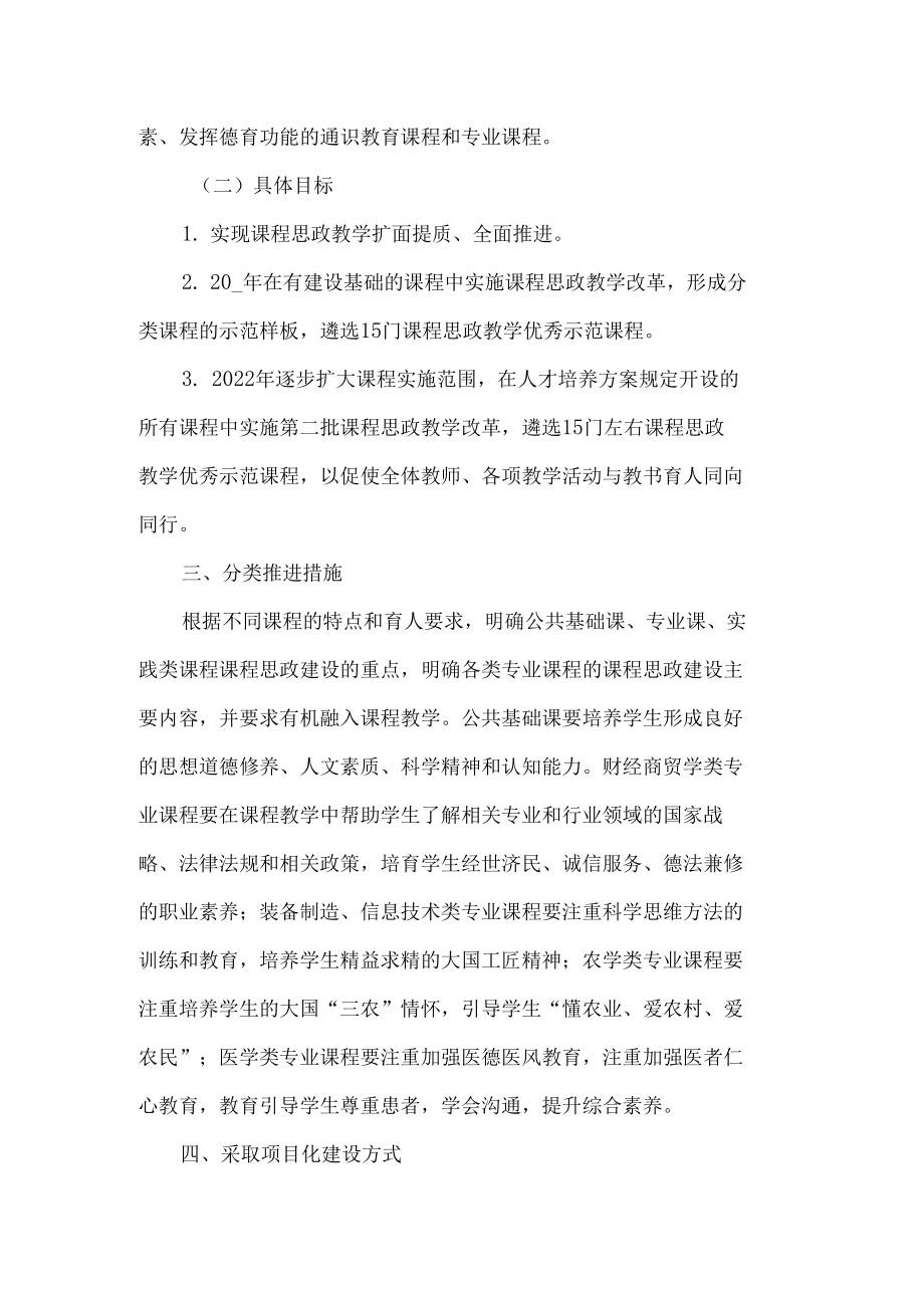 课程思政教学改革工作方案.docx_第2页