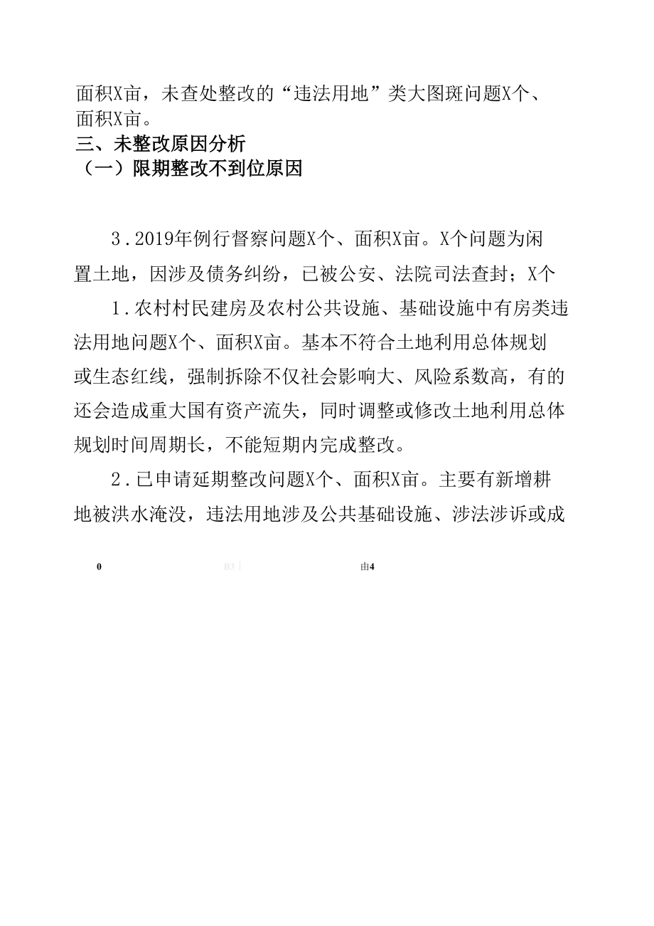 XX市人民政府关于报送2020年土地例行督察整改工作总结的函11.25.docx_第3页