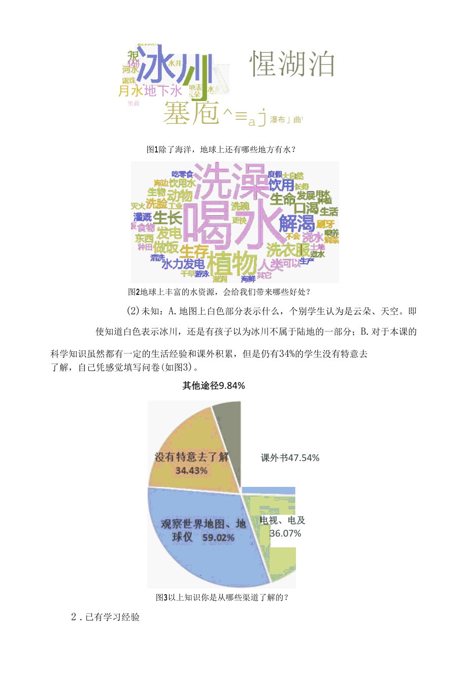 小学科学：《地球——水的星球》教学设计（张耀尹）.docx_第2页