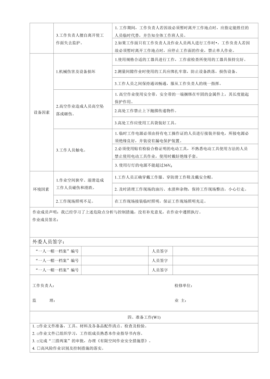 灯泡贯流式水轮发电机组发电机定子检修作业工艺及工艺卡.docx_第2页