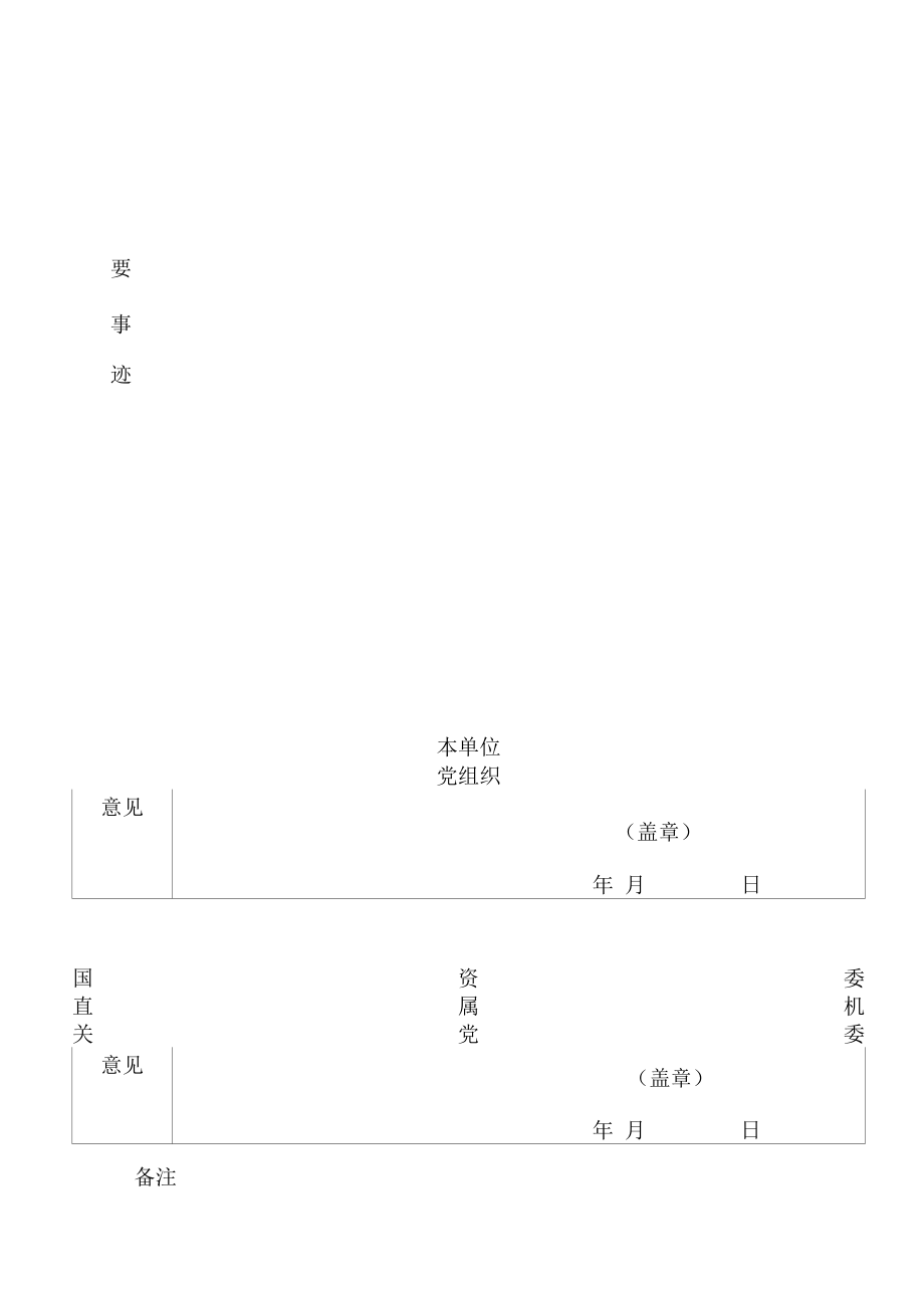 突出贡献的先进集体登记表.docx_第2页