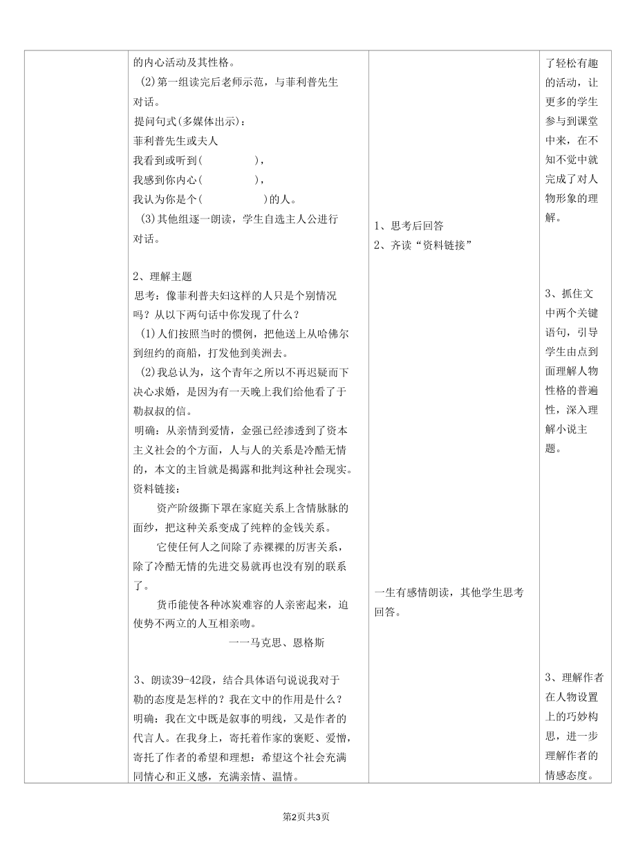 《我的叔叔于勒》教学设计.docx_第2页