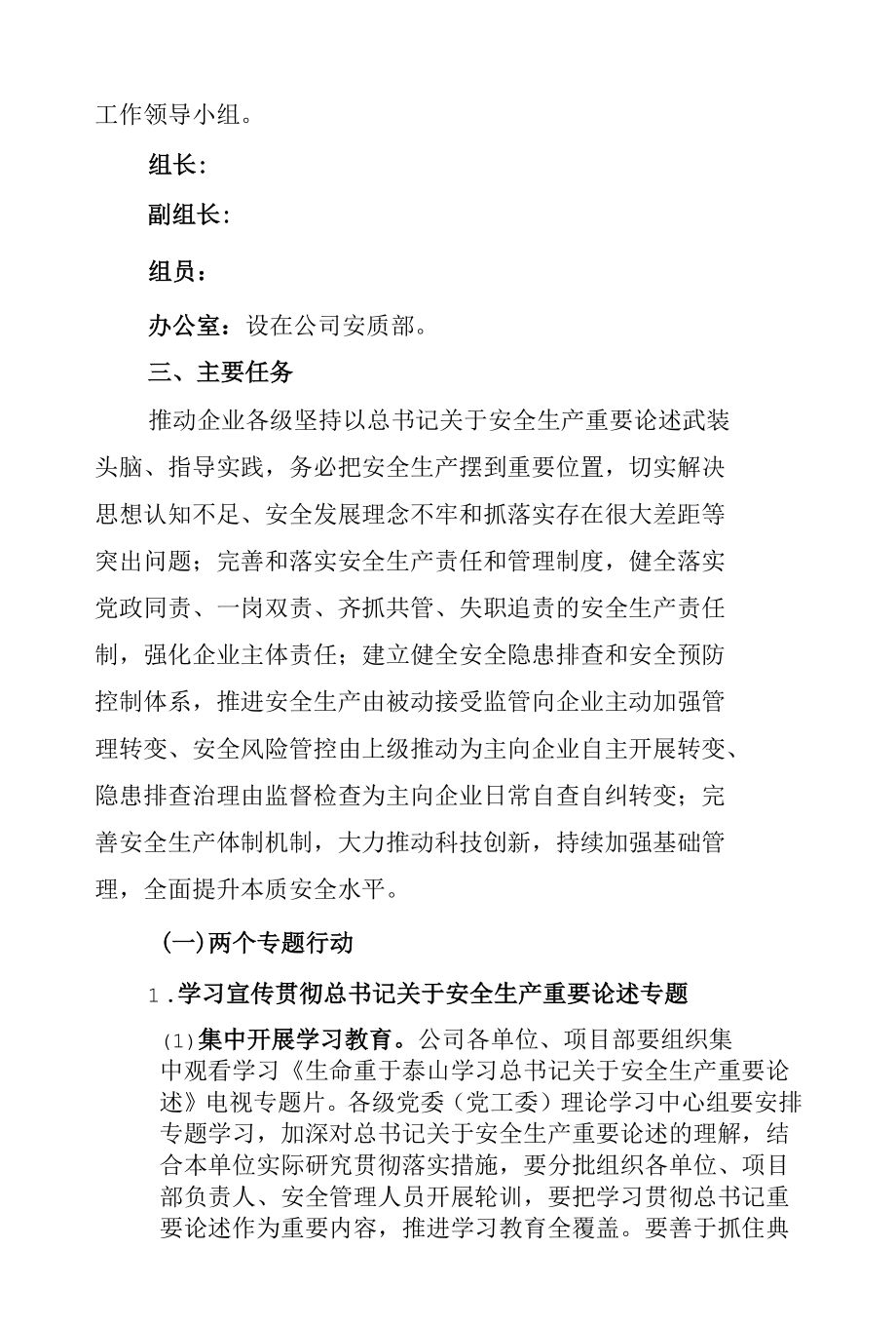 《安全生产专项整治三年行动计划实施细则》.docx_第2页