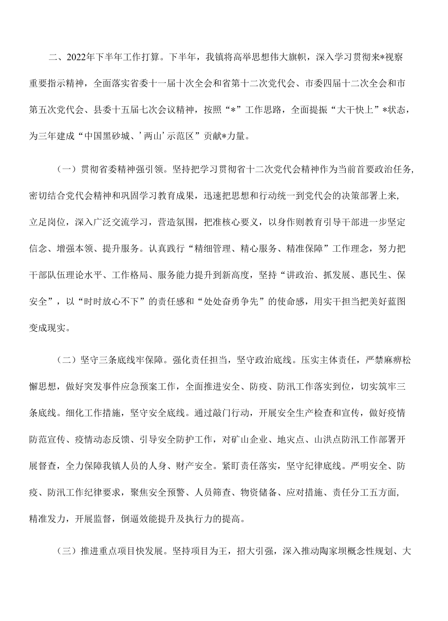 乡镇2022年半年工作总结下半年工作打算.docx_第3页