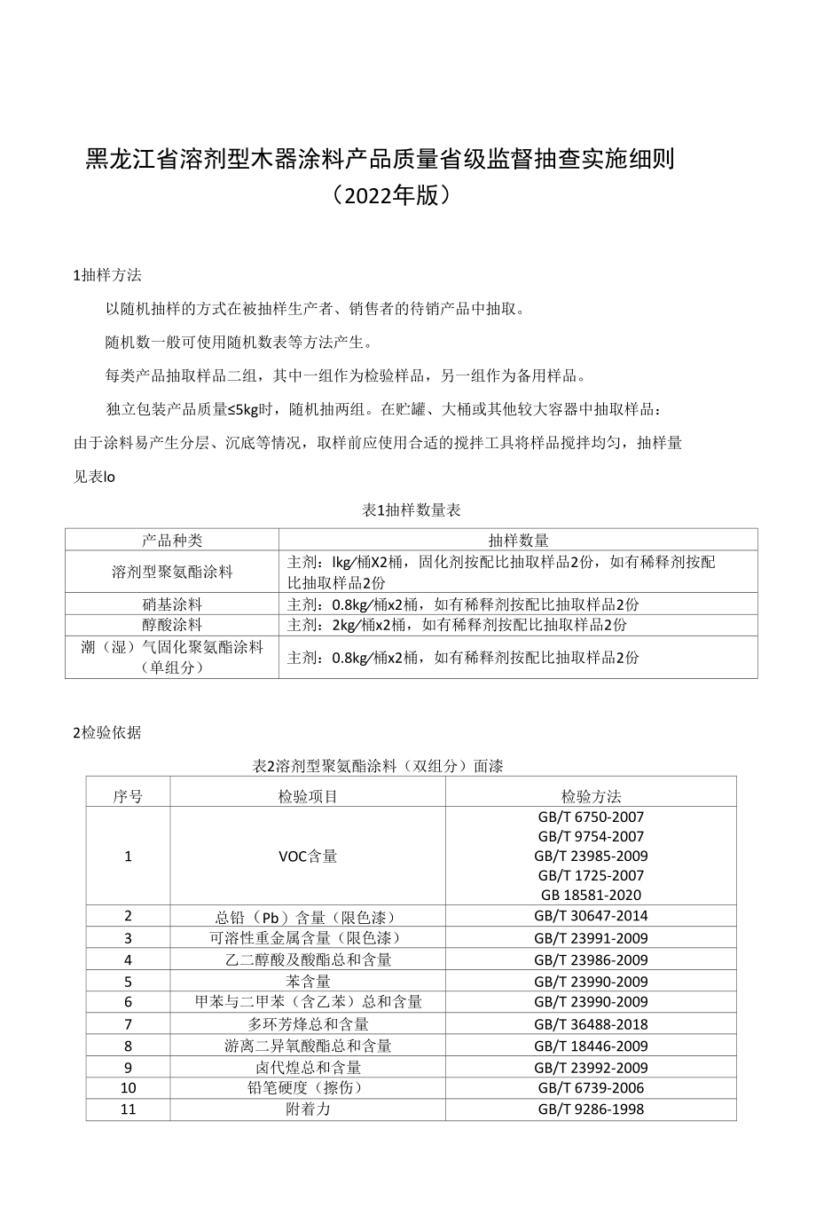 《溶剂型木器涂料等7种产品质量省级监督抽查实施细则》（2022年版）.docx_第1页