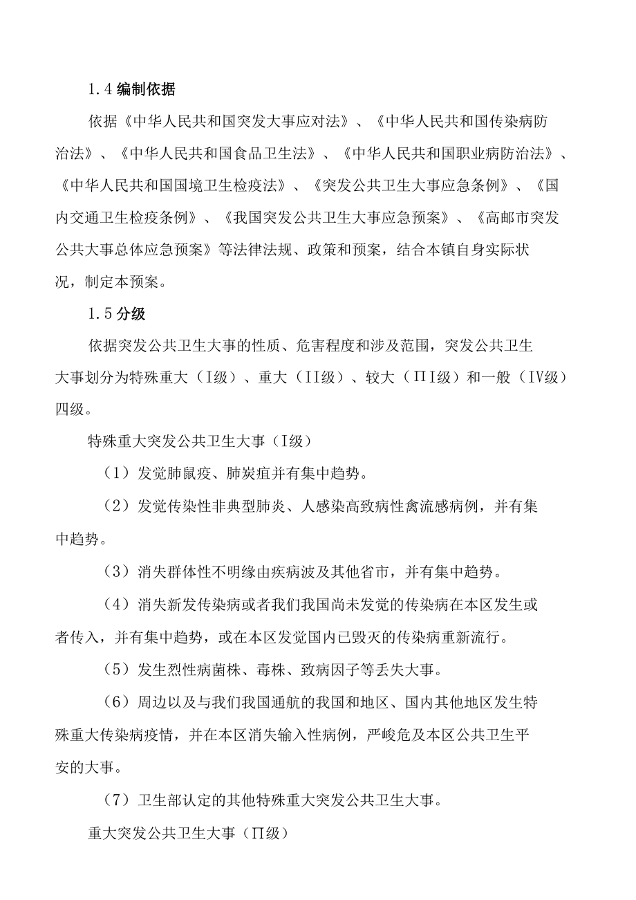 XX镇卫生应急预案.docx_第2页