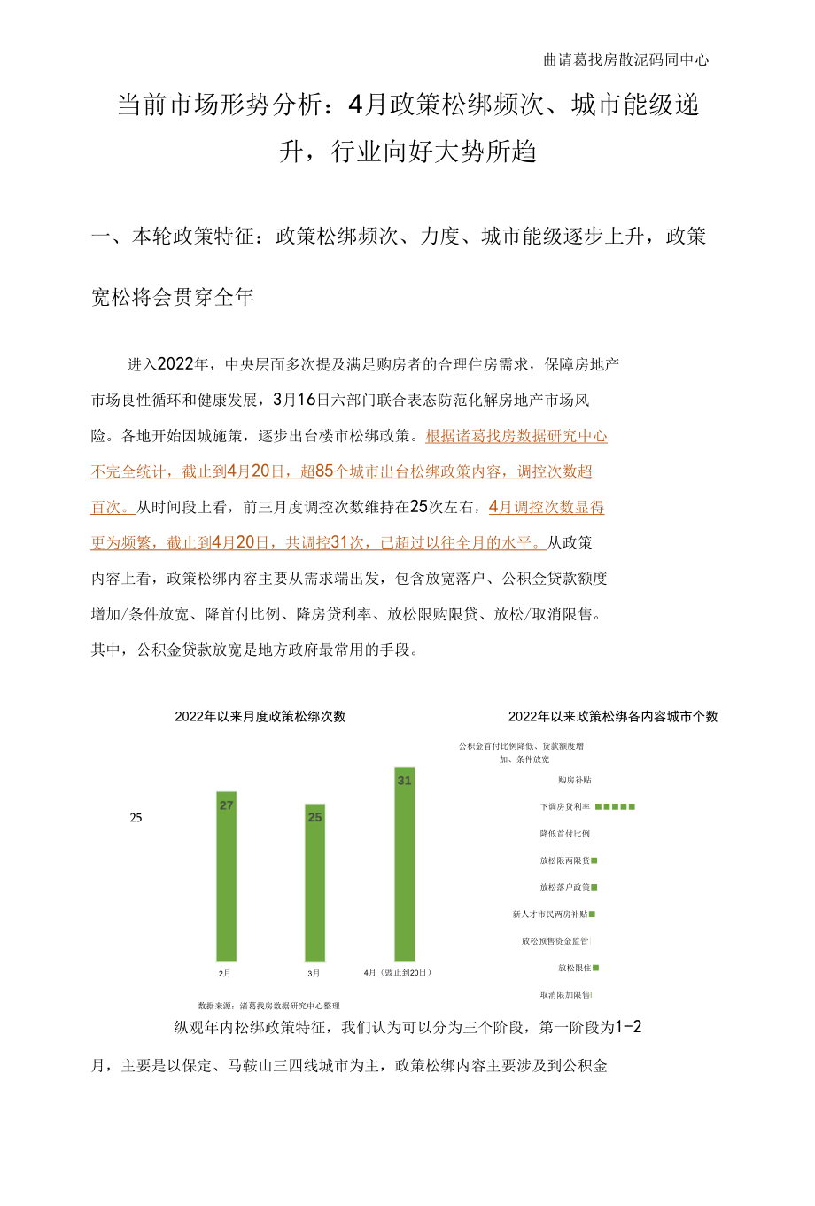 2022年4月当前房地产市场形势分析.docx_第1页