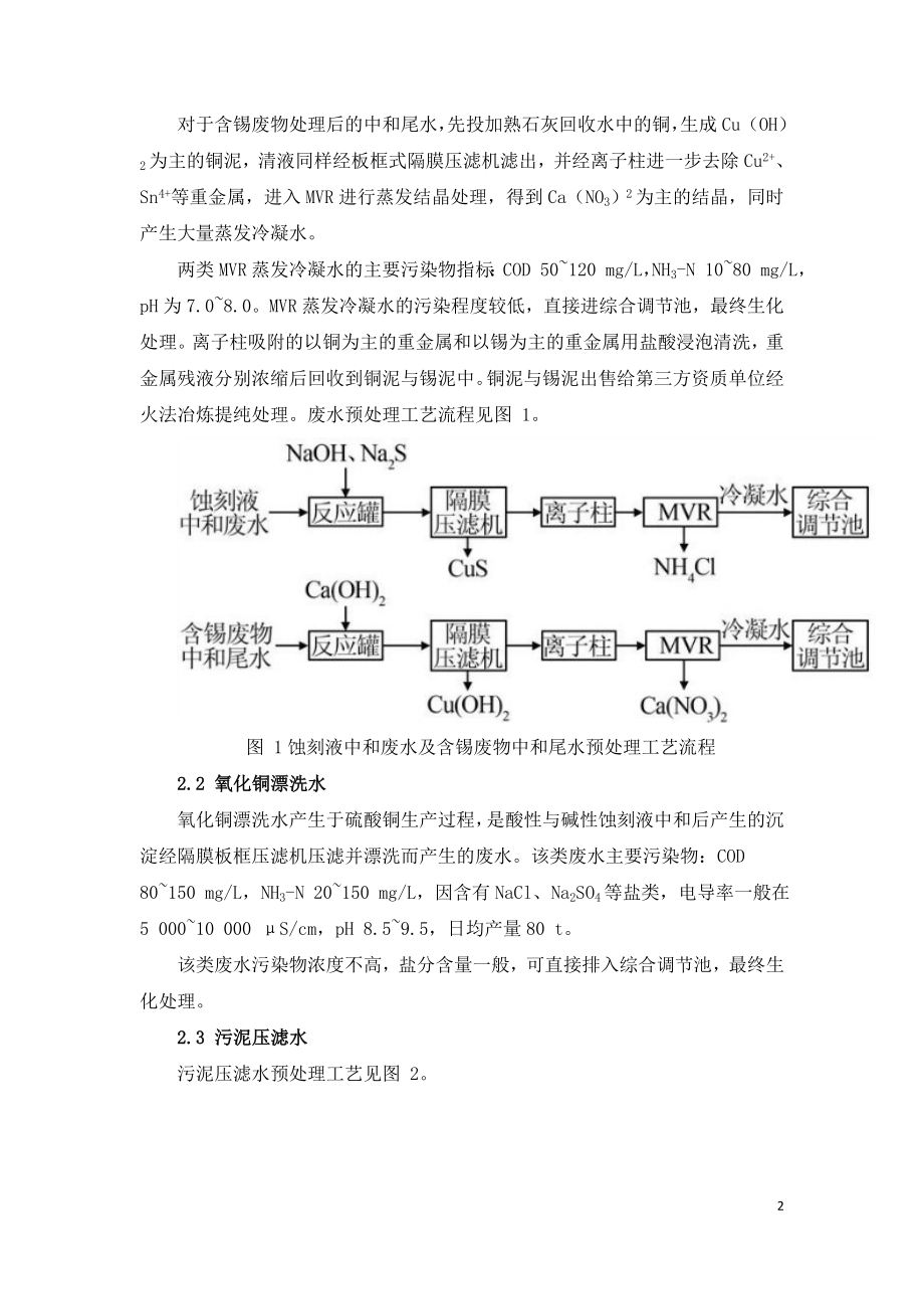 危废处置企业废水处理工程实例.doc_第2页