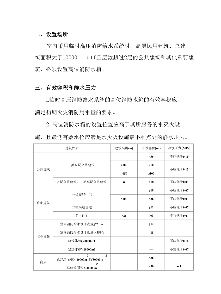 消防工程—屋顶高位消防水箱安装要求及维护管理.docx_第2页