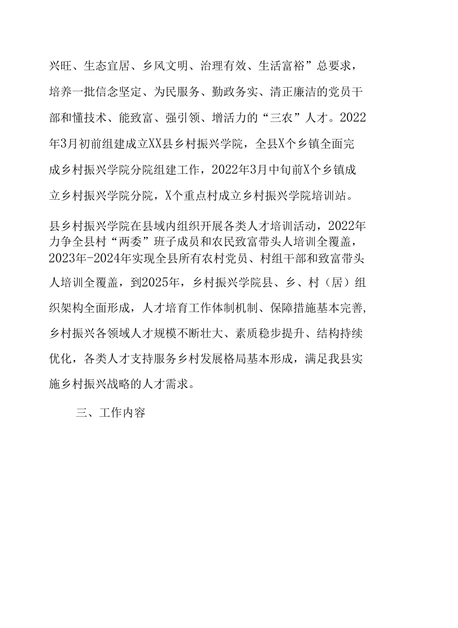 XX县乡村振兴学院组建方案.docx_第2页