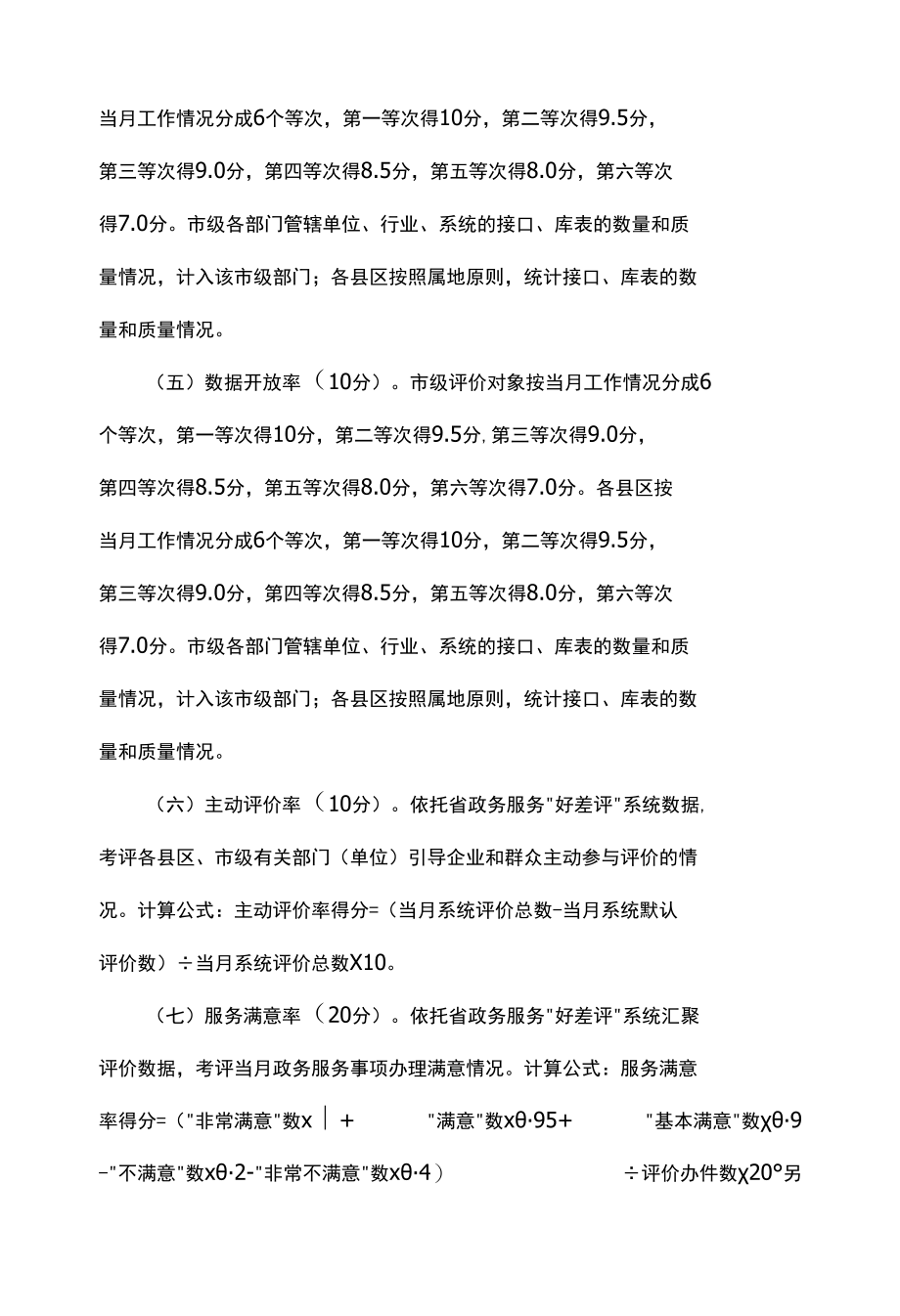 巴中市政务服务“好差评”实施办法（试行）.docx_第3页