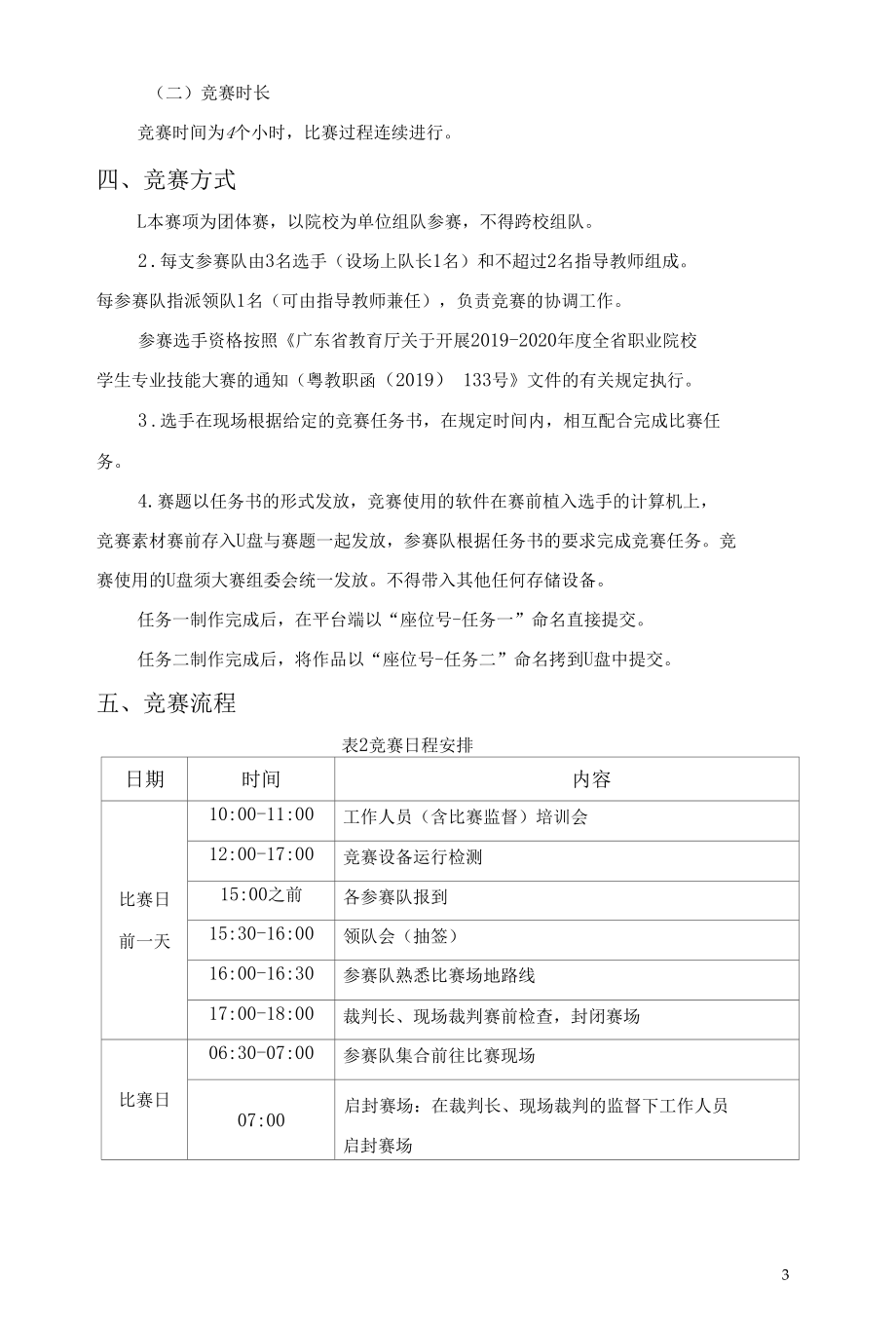 广东省职业院校学生专业技能大赛（高职组）“HTML5交互融媒体内容设计与制作”赛项竞赛规程.docx_第3页