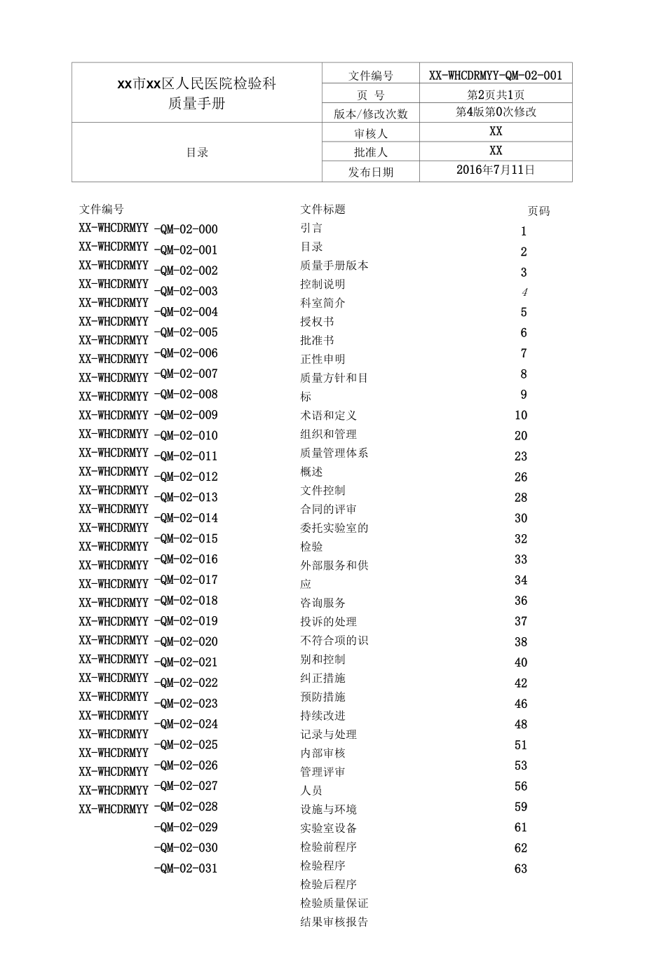 某区人民医院检验科质量手册.docx_第2页