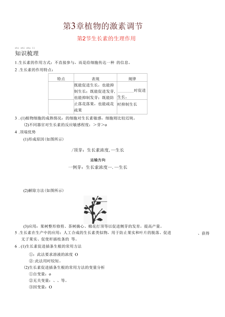 3.2《生长素的生理作用》导学案.docx_第1页