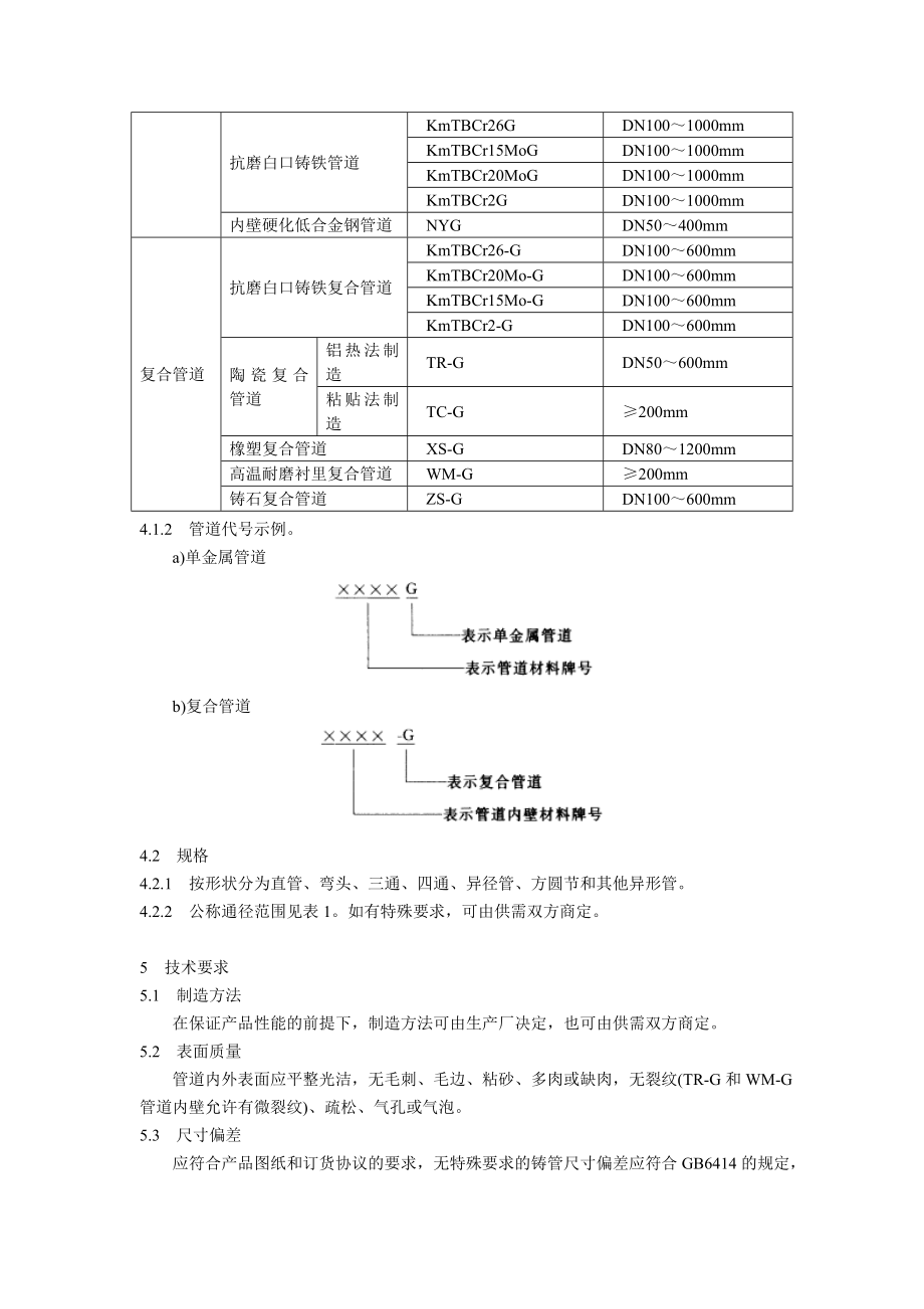 DLT680-1999 耐磨管道技术条件.doc_第3页