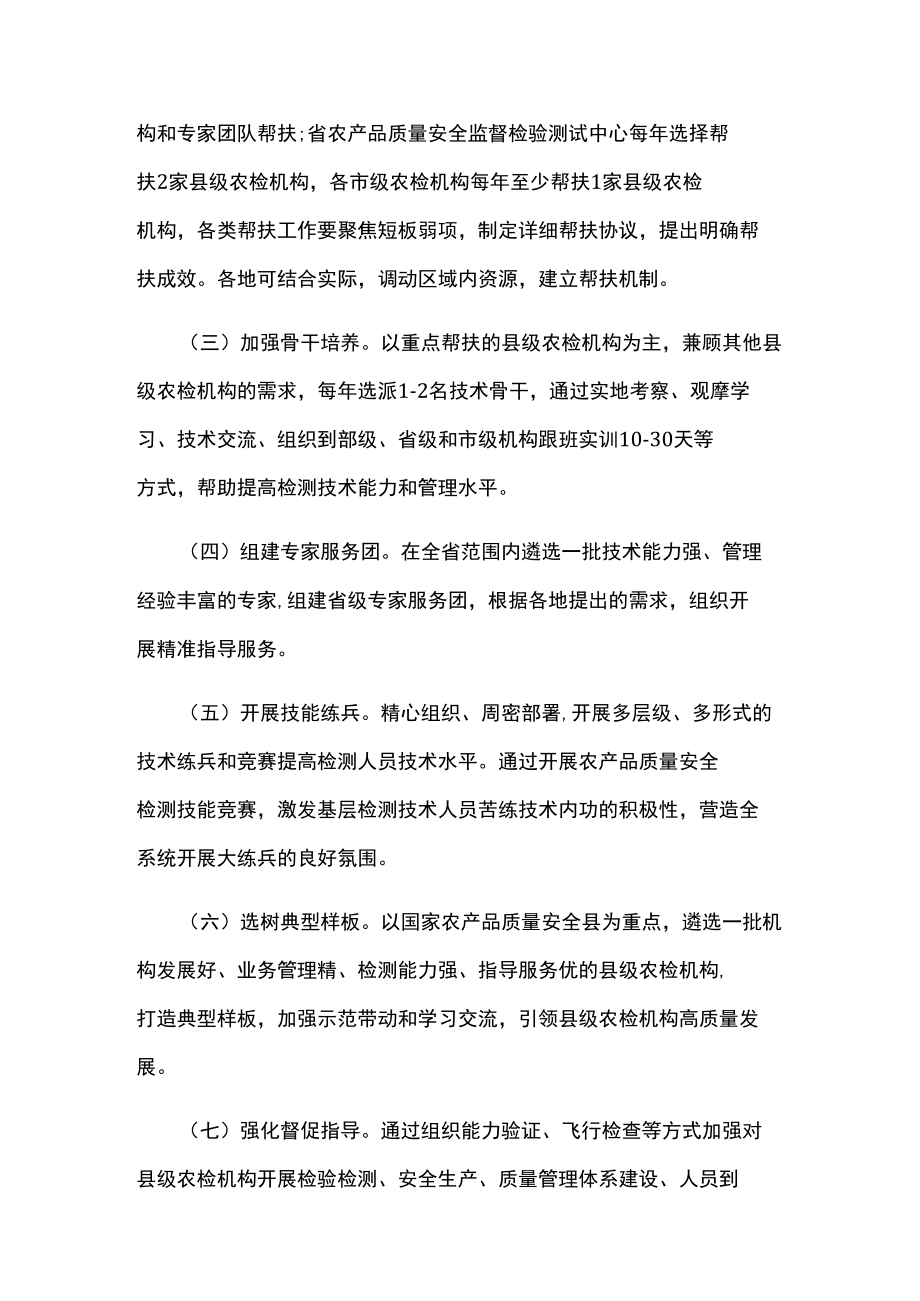 县级农产品质量安全检测机构能力提升三年行动方案.docx_第2页