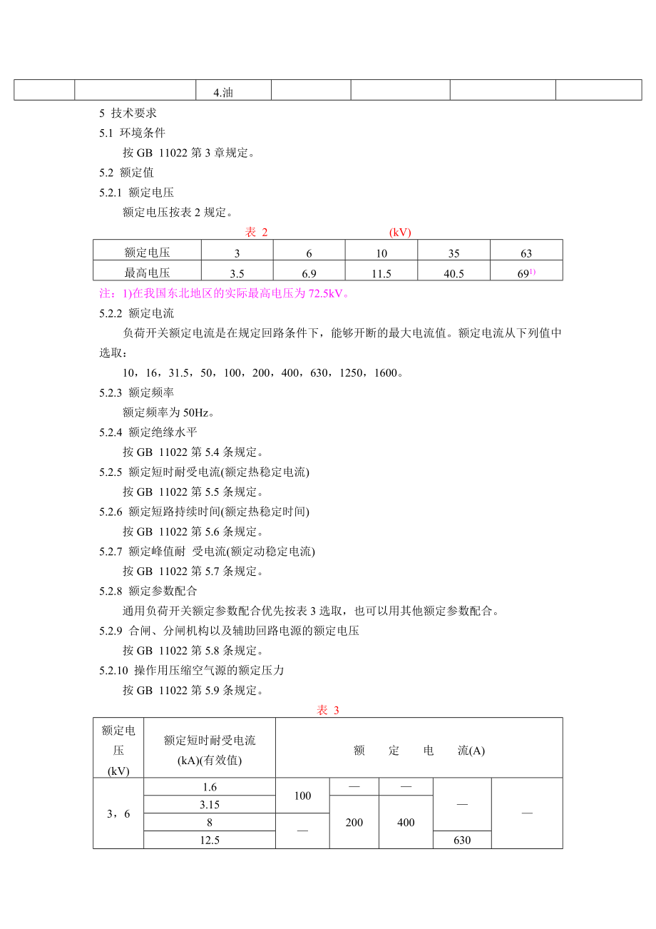 GB3804-90 3~63kV交流高压负荷开关.doc_第3页