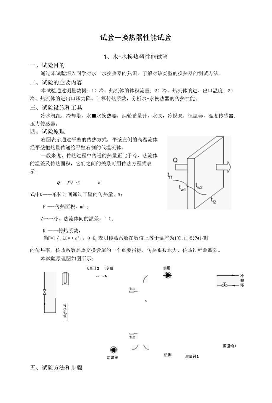 实验一 换热器性能实验.docx_第1页