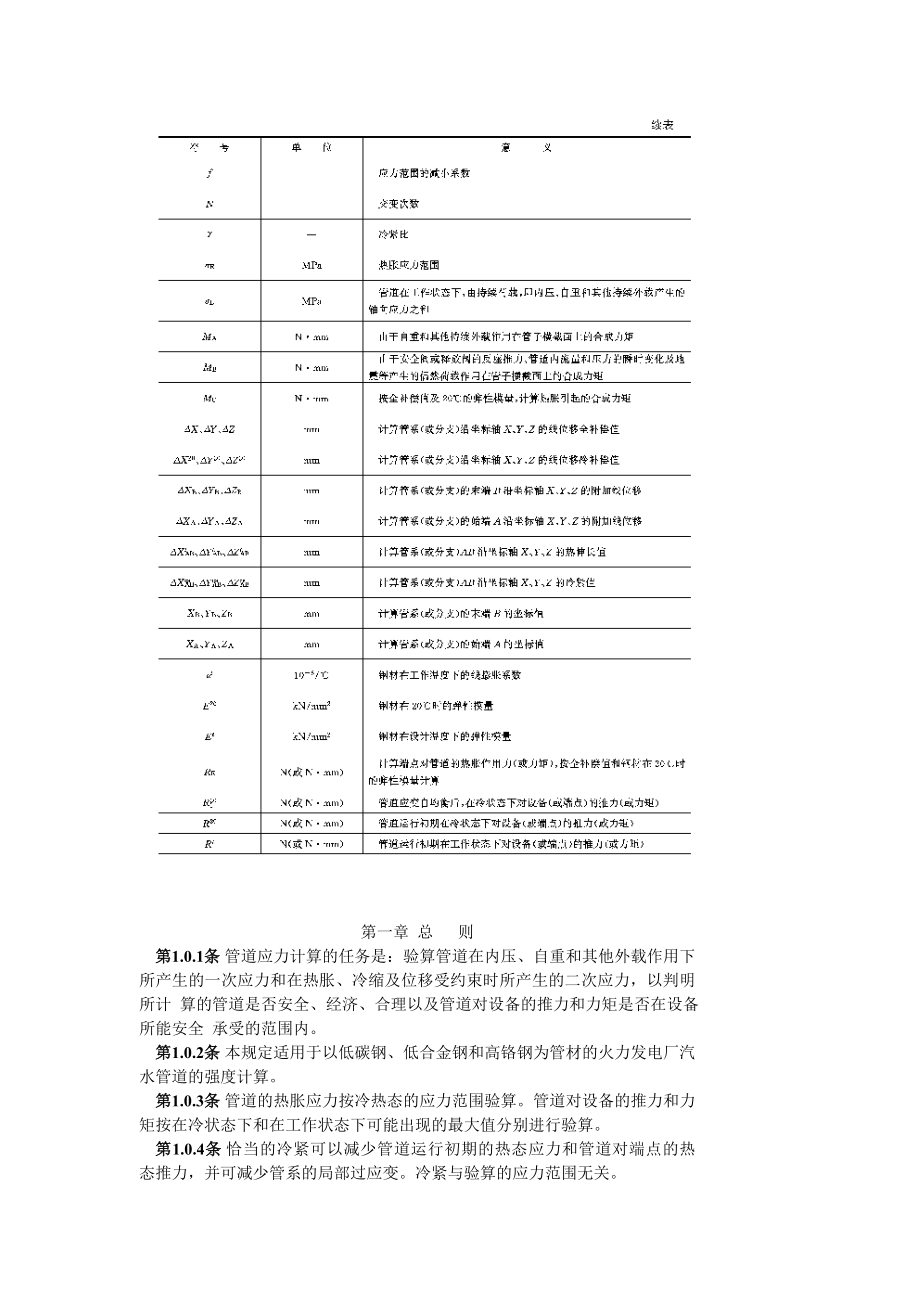 SDGJ6-90 火力发电厂汽水管道应力计算技术规定.doc_第3页