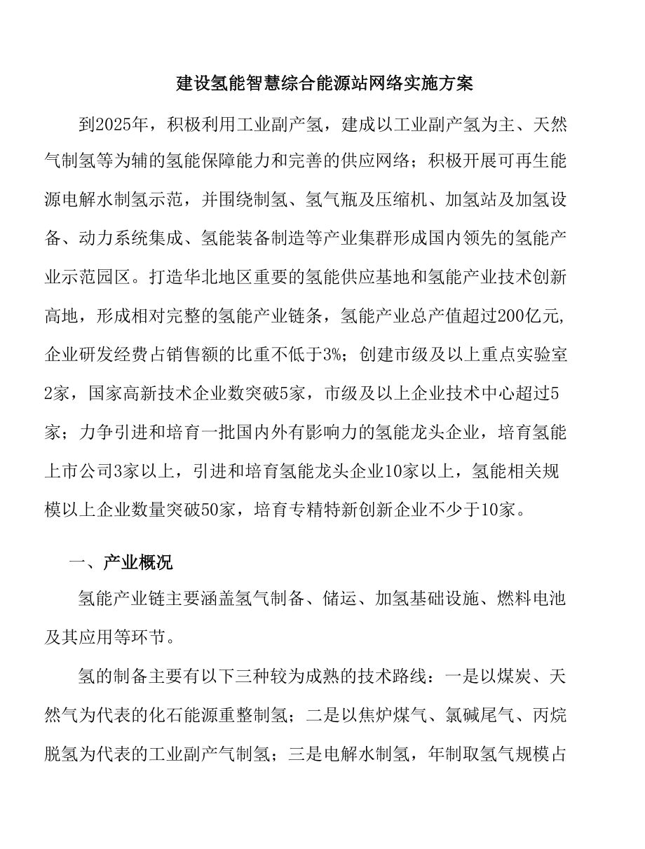 建设氢能智慧综合能源站网络实施方案.docx_第1页