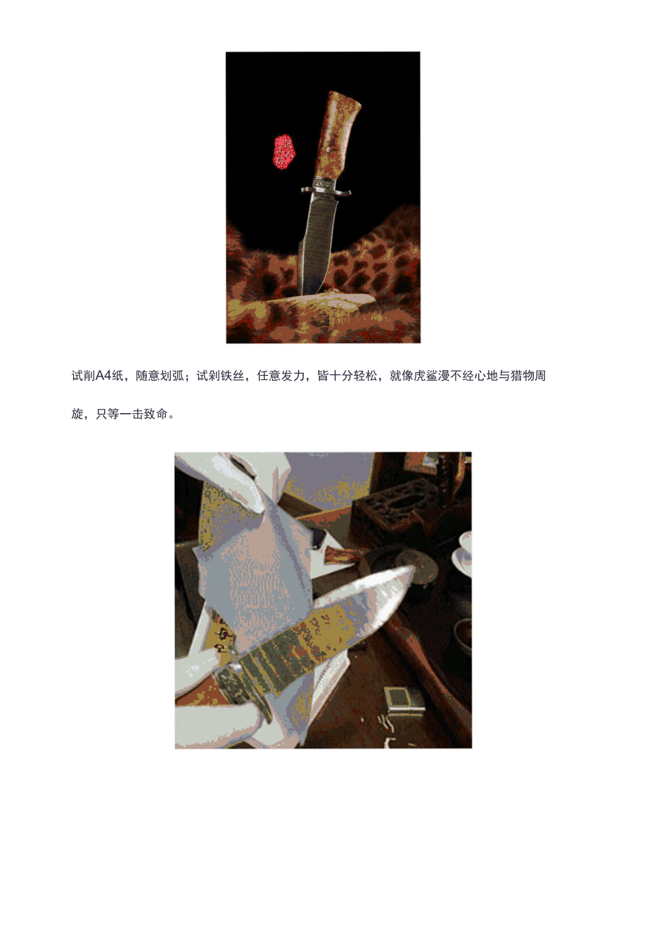 最牛的刀剑设计必须是仿生大马士革刀.docx_第3页